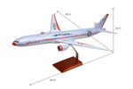 SKYMARKSELITE AMERICAN 777-300 1/100 FLAGSHIP The Airplane Shop.