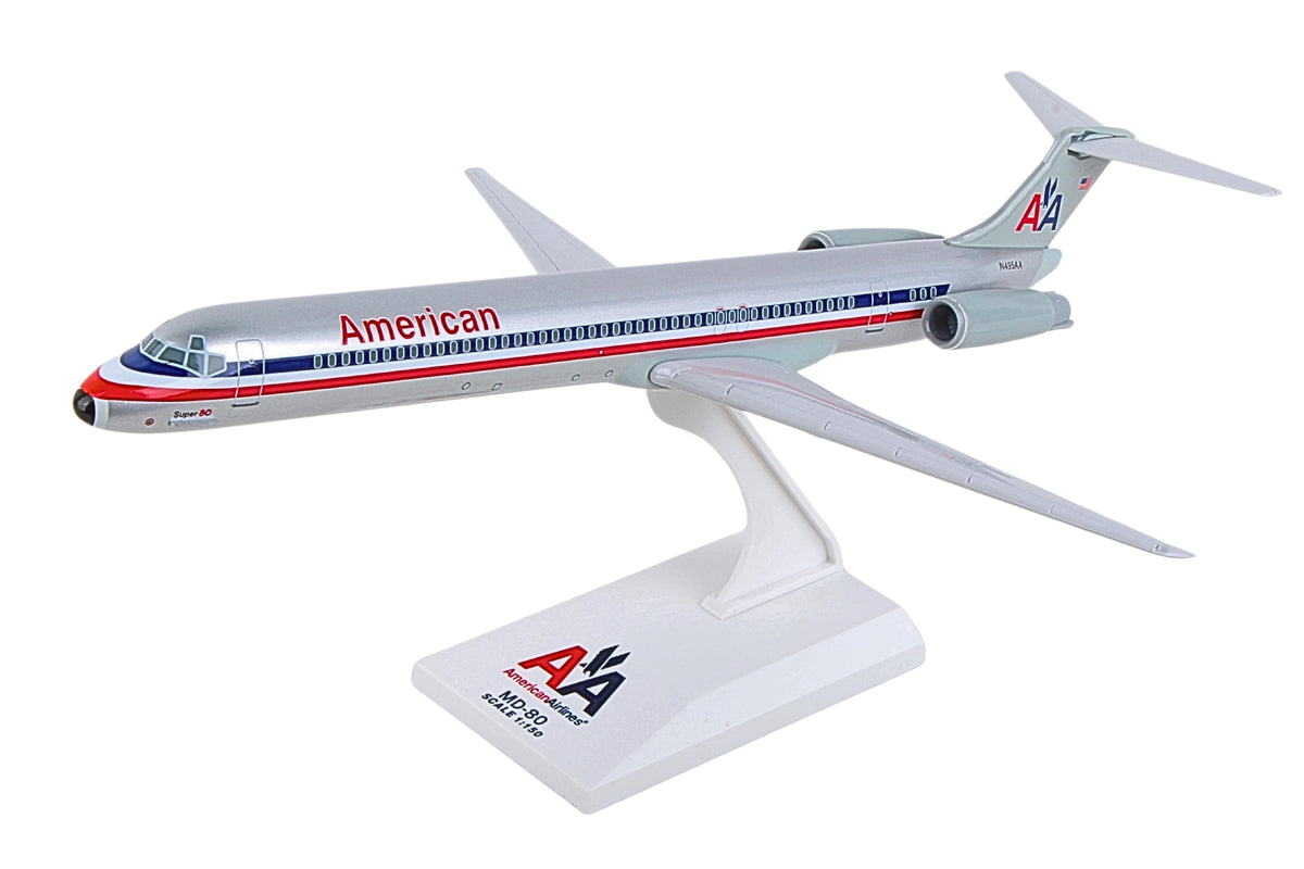 SKYMARKS AMERICAN AIRLINES MD-80 1/150 OLD LIVERY The Airplane Shop.