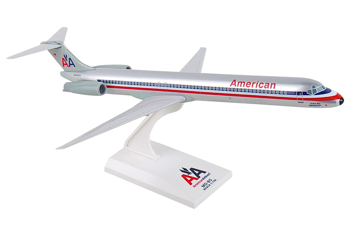 SKYMARKS AMERICAN AIRLINES MD-80 1/150 OLD LIVERY The Airplane Shop.