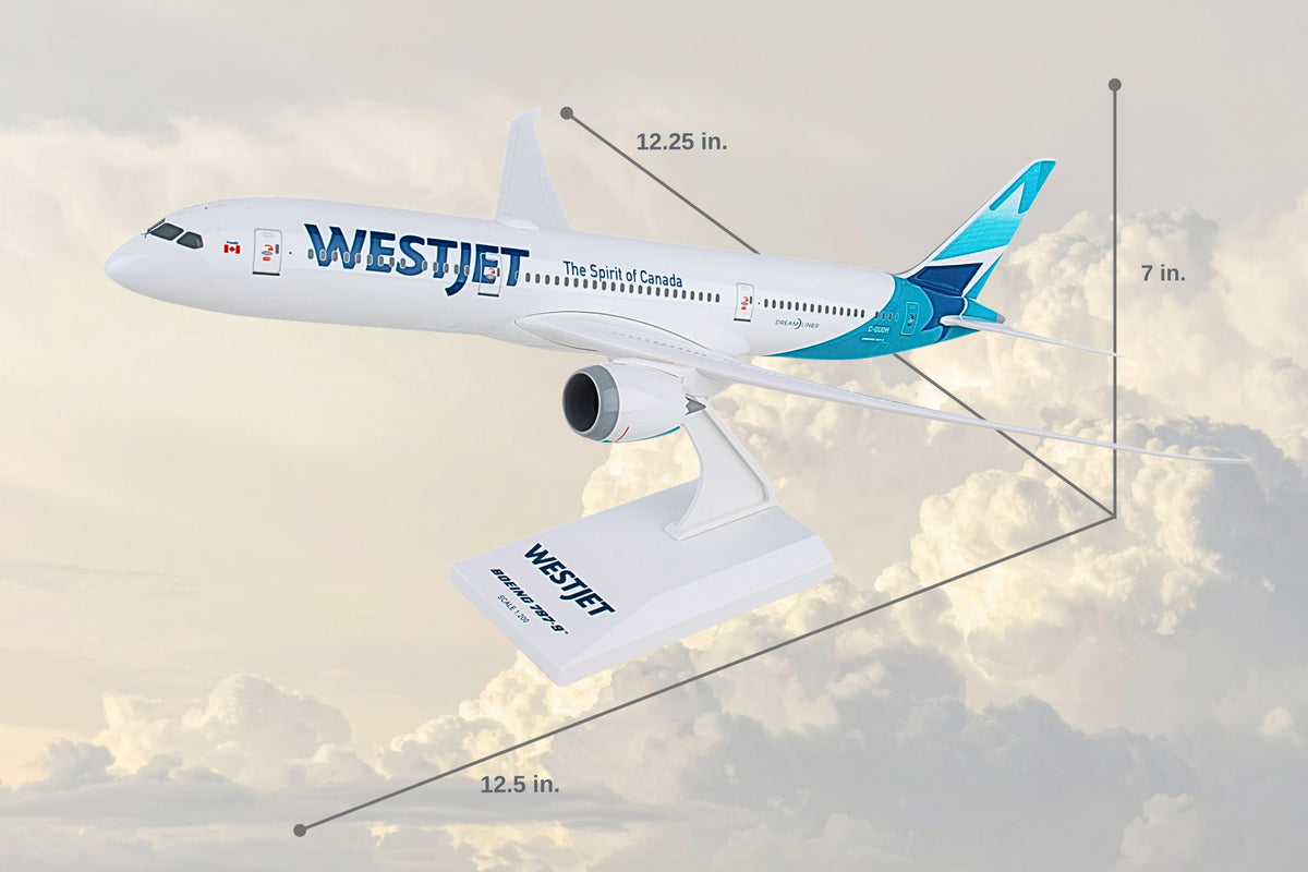 SKYMARKS WESTJET 787-9 1/200 The Airplane Shop.