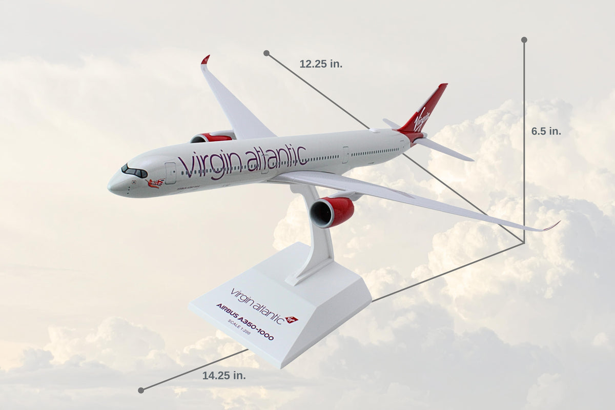 SKYMARKS VIRGIN A350-1000 1/200 The Airplane Shop.