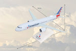 SKYMARKS AMERICAN A321NEO 1/150 The Airplane Shop.