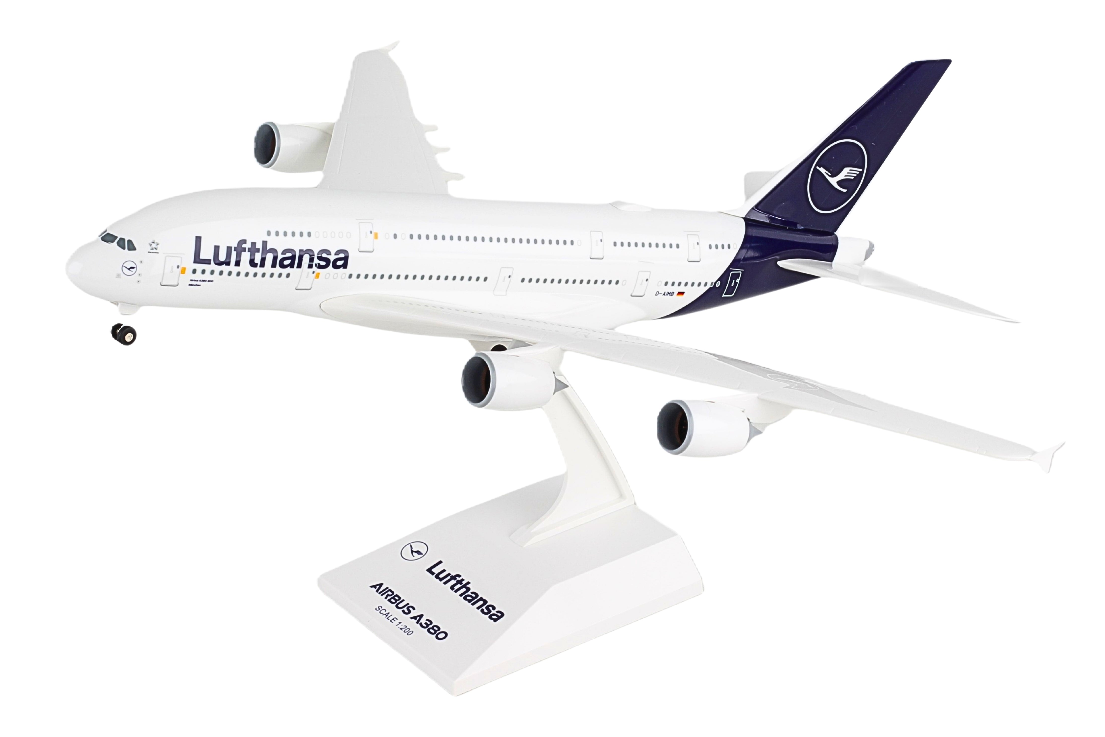 SKYMARKS LUFTHANSA A380 1/200 W/GEAR NEW LIVERY