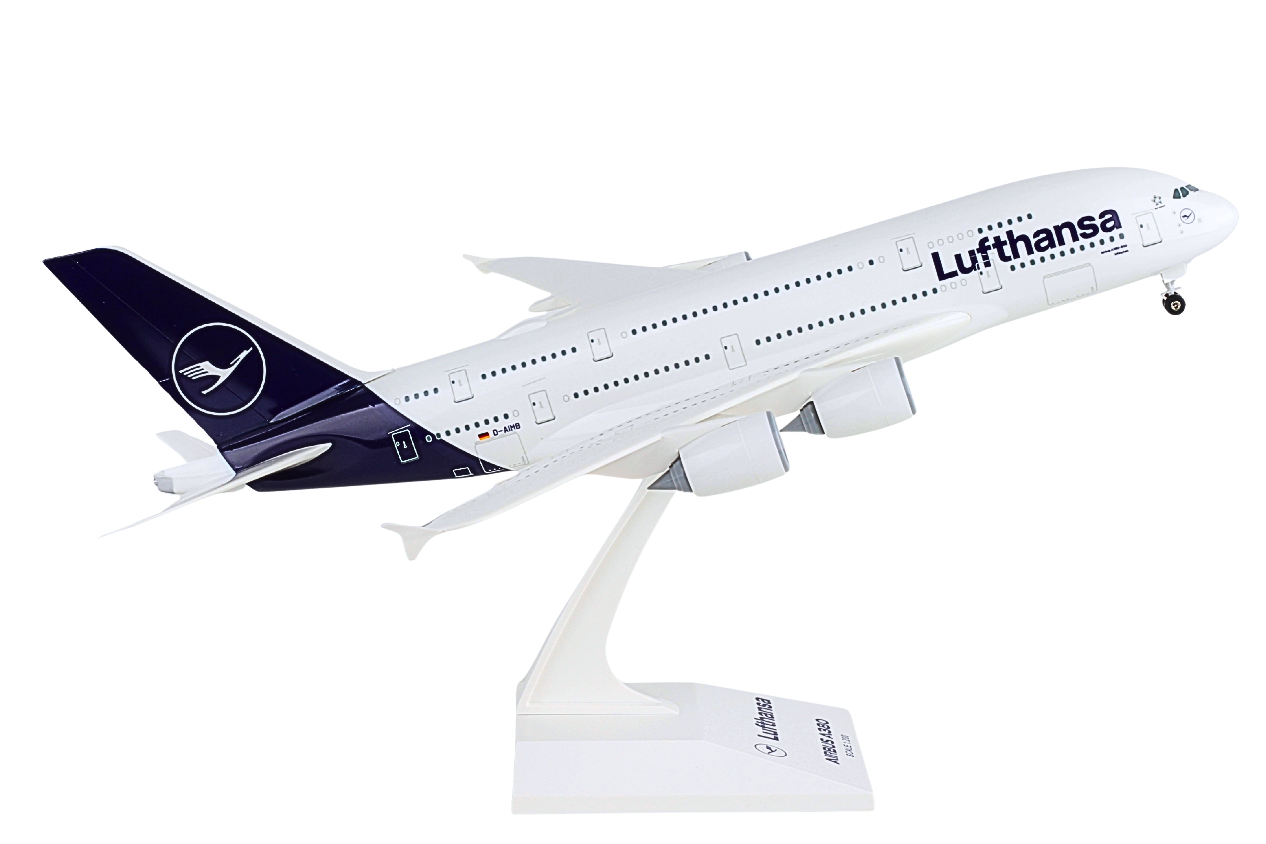SKYMARKS LUFTHANSA A380 1/200 W/GEAR NEW LIVERY
