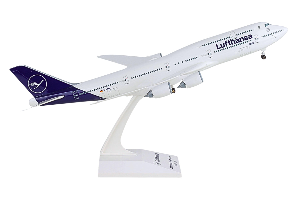 SKYMARKS LUFTHANSA 747-8I 1/200 W/GEAR NEW LIVERY The Airplane Shop.