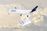 SKYMARKS LUFTHANSA 747-8I 1/200 W/GEAR NEW LIVERY The Airplane Shop.