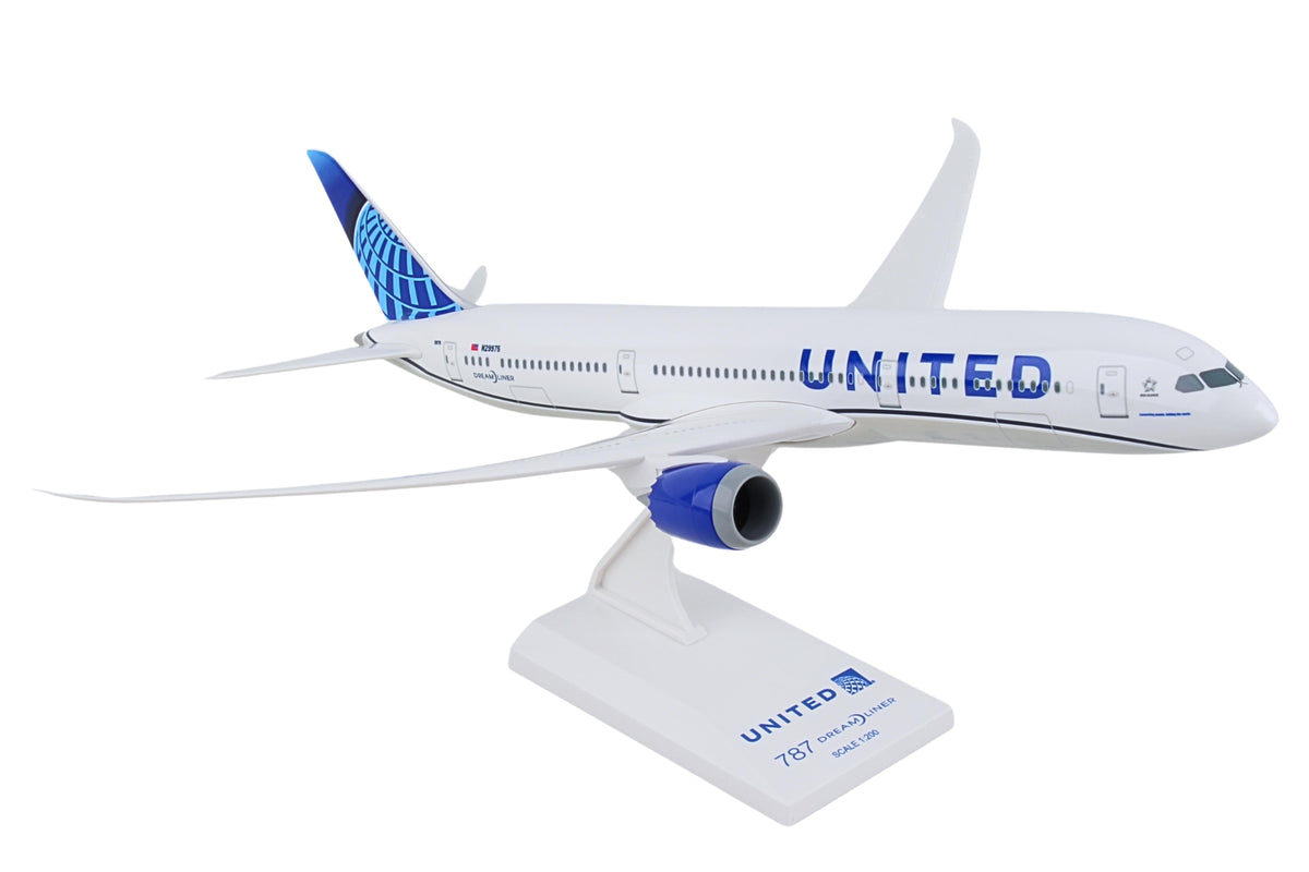 SKYMARKS UNITED 787-9 1/200 2019 NEW LIVERY REG#N24976 The Airplane Shop.