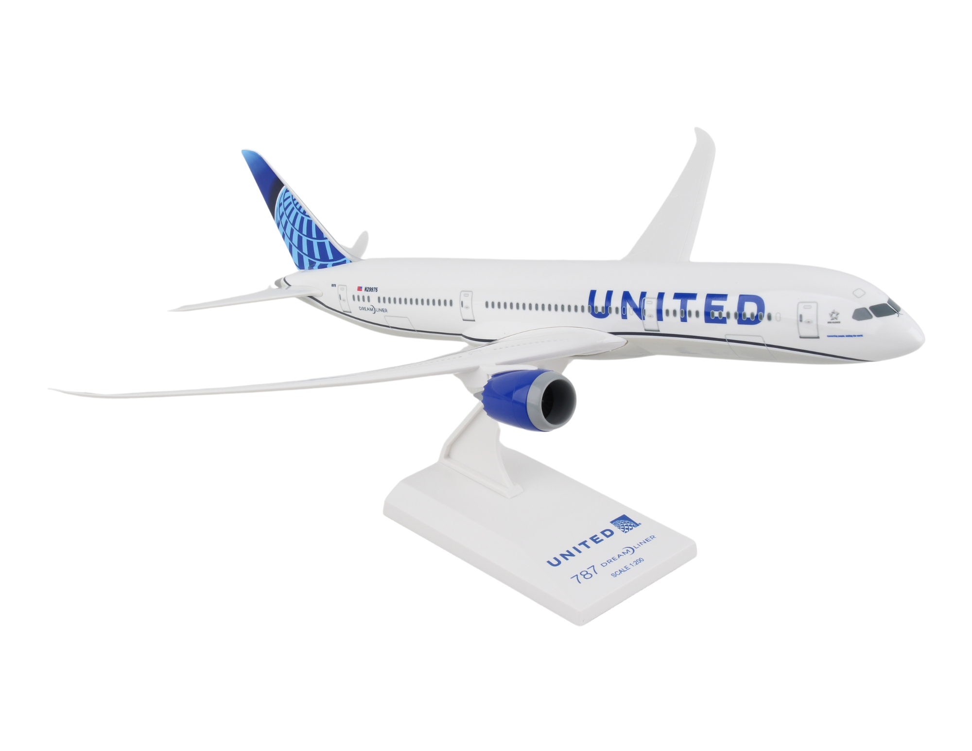 SKYMARKS UNITED 787-9 1/200 2019 NEW LIVERY REG#N24976