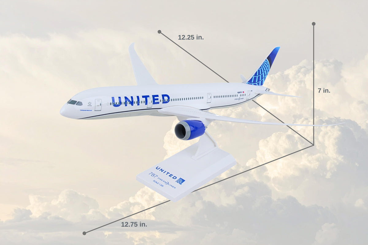 SKYMARKS UNITED 787-9 1/200 2019 NEW LIVERY REG