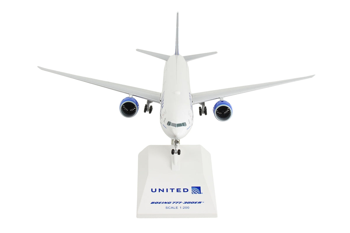 SKYMARKS UNITED 777-300 1/200 W/GEAR 2019 NEW LIVERY The Airplane Shop.