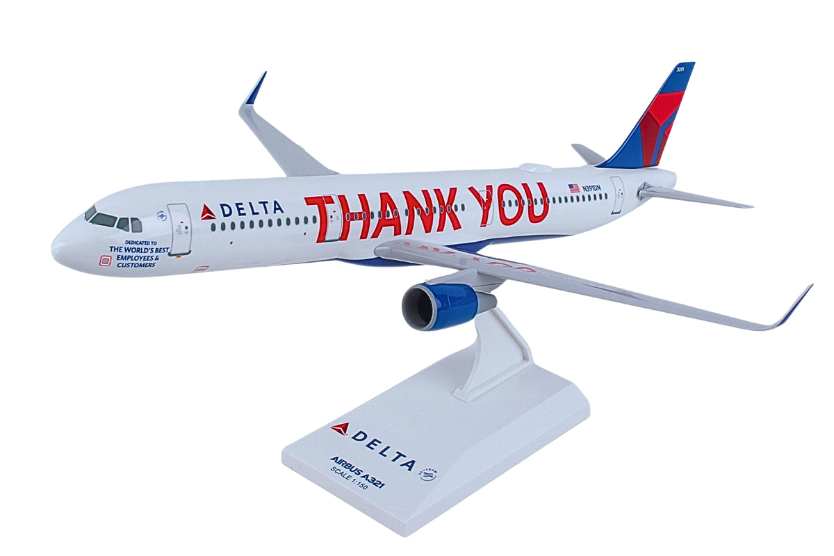 SKYMARKS DELTA A321 1/150 THANK YOU