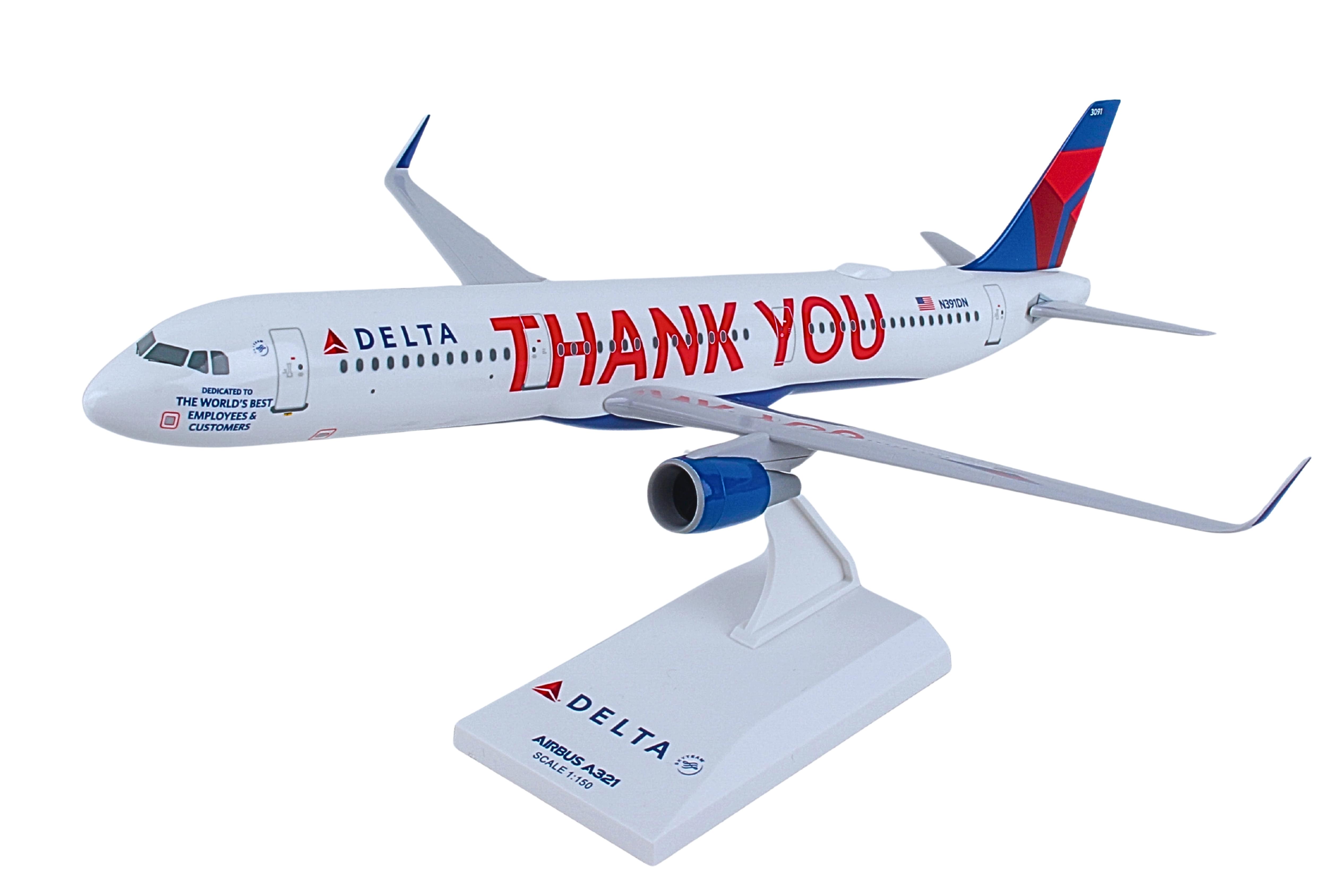 SKYMARKS DELTA A321 1/150 THANK YOU