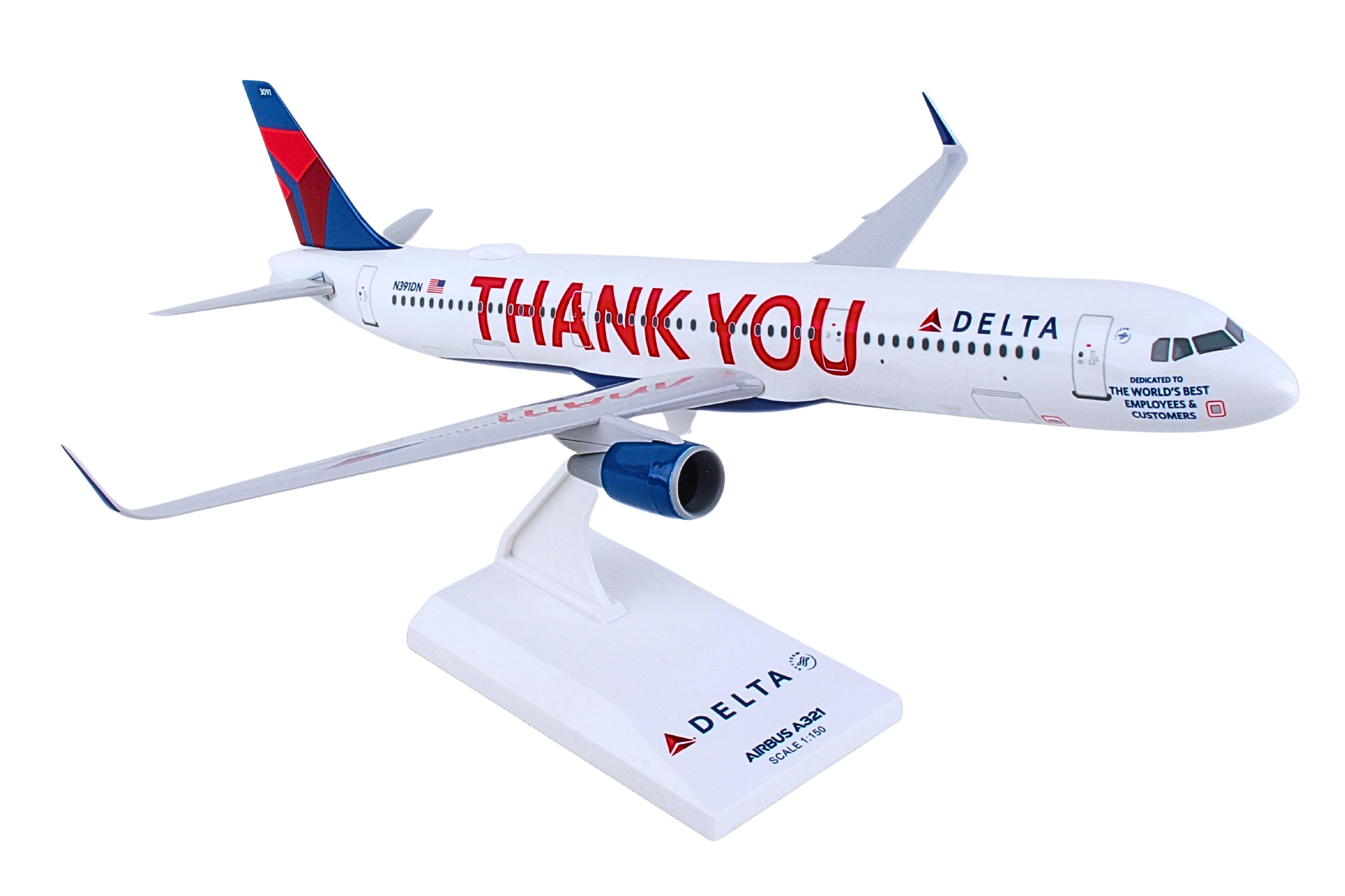 SKYMARKS DELTA A321 1/150 THANK YOU