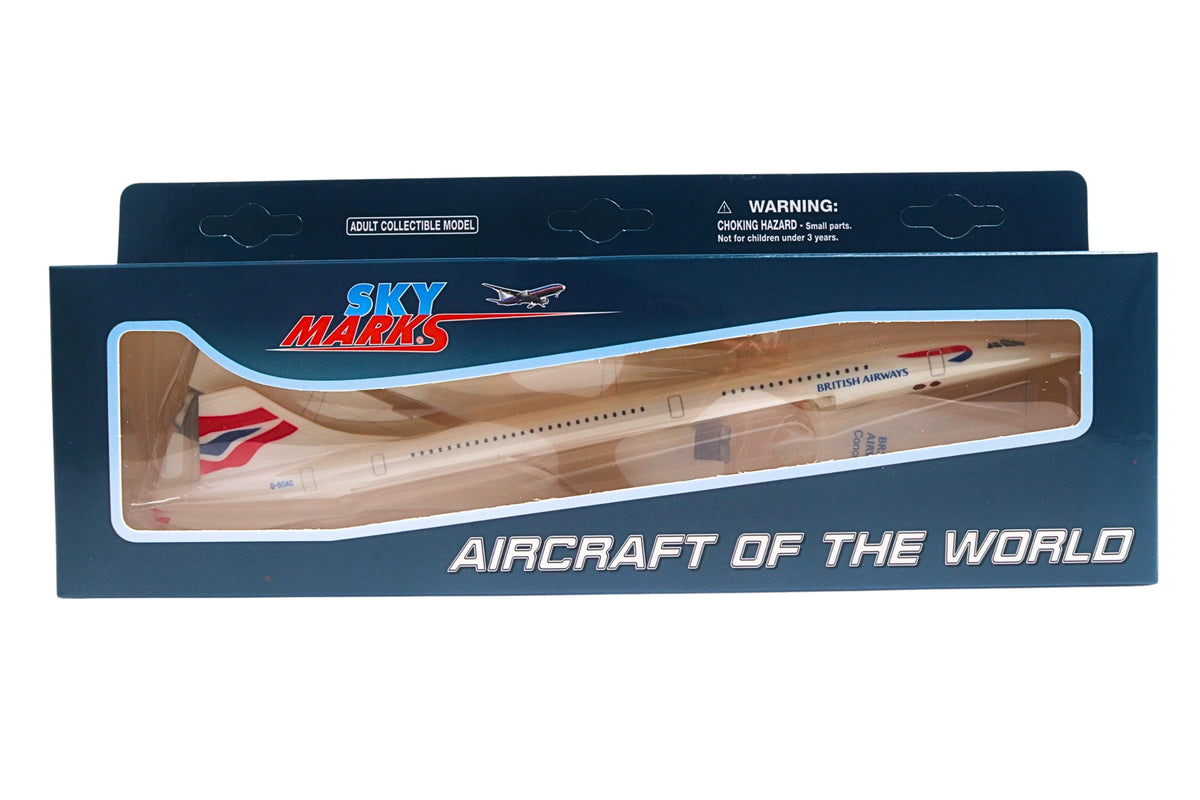 SKYMARKS BRITISH CONCORDE 1/250 The Airplane Shop.