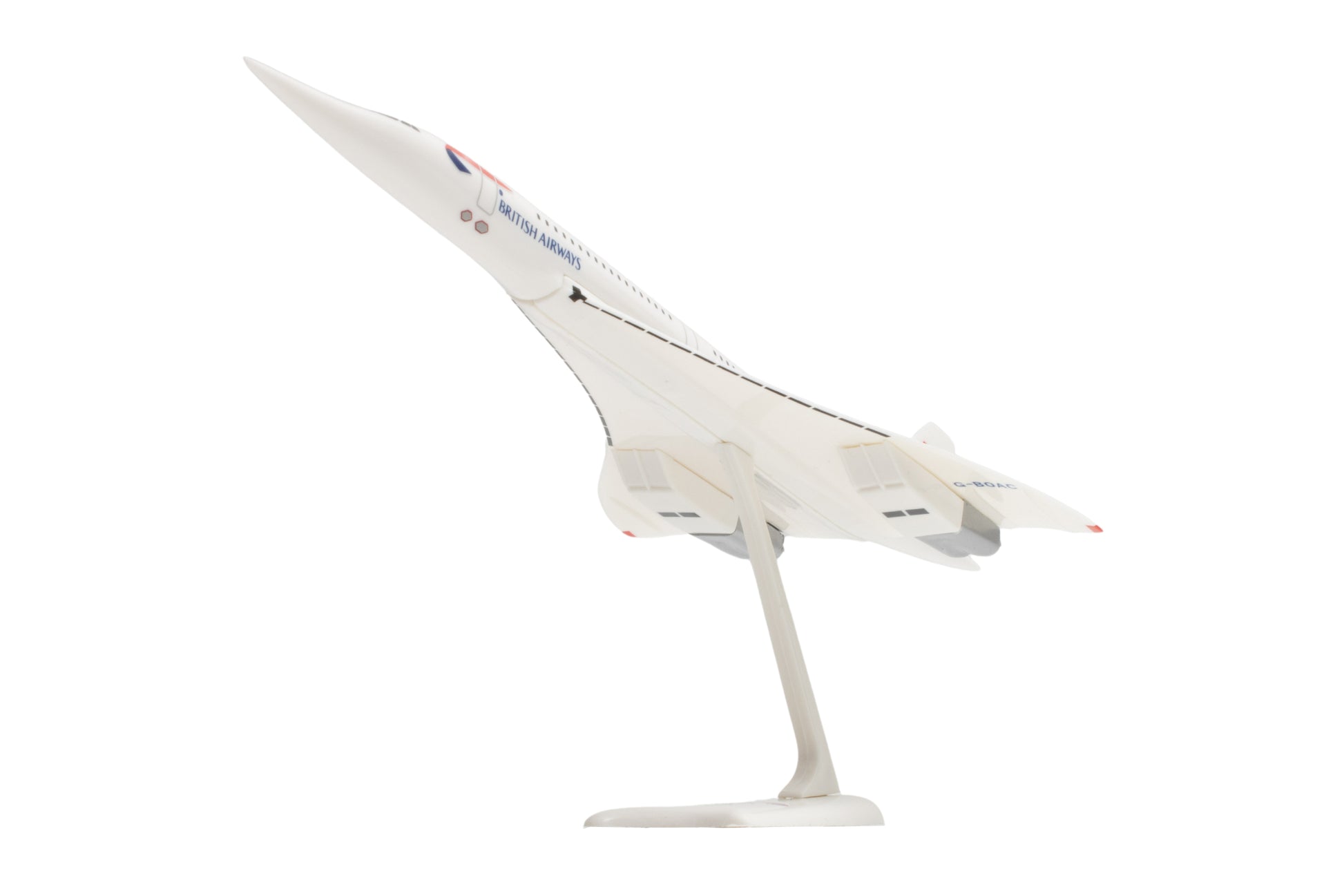 Daron Skymarks British Concorde Building Kit - 1/250 Scale Snap-Fit Model, No Glue Or Paint Required