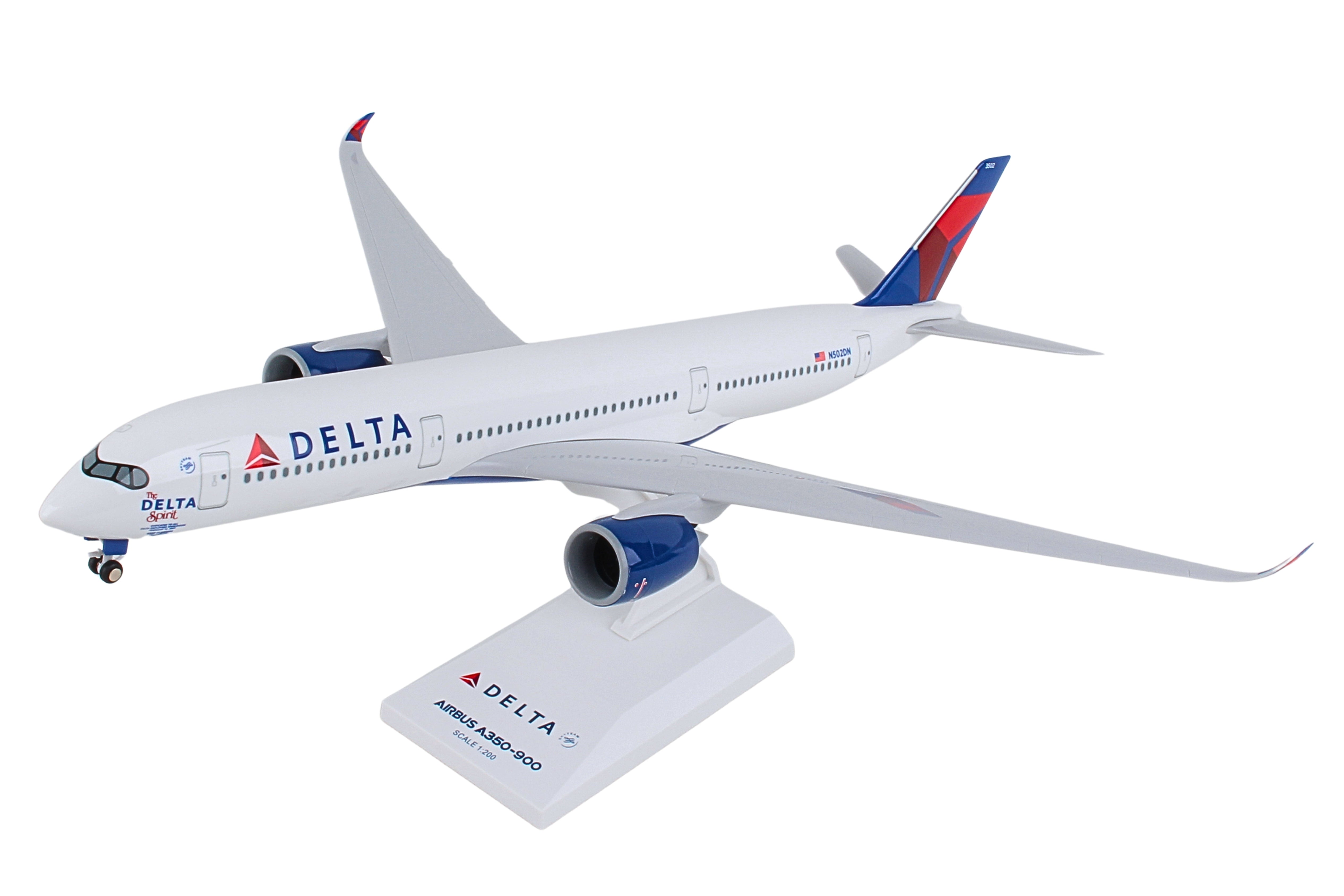 SKYMARKS DELTA A350-900 1/200 THE DELTA SPIRIT W/GEAR