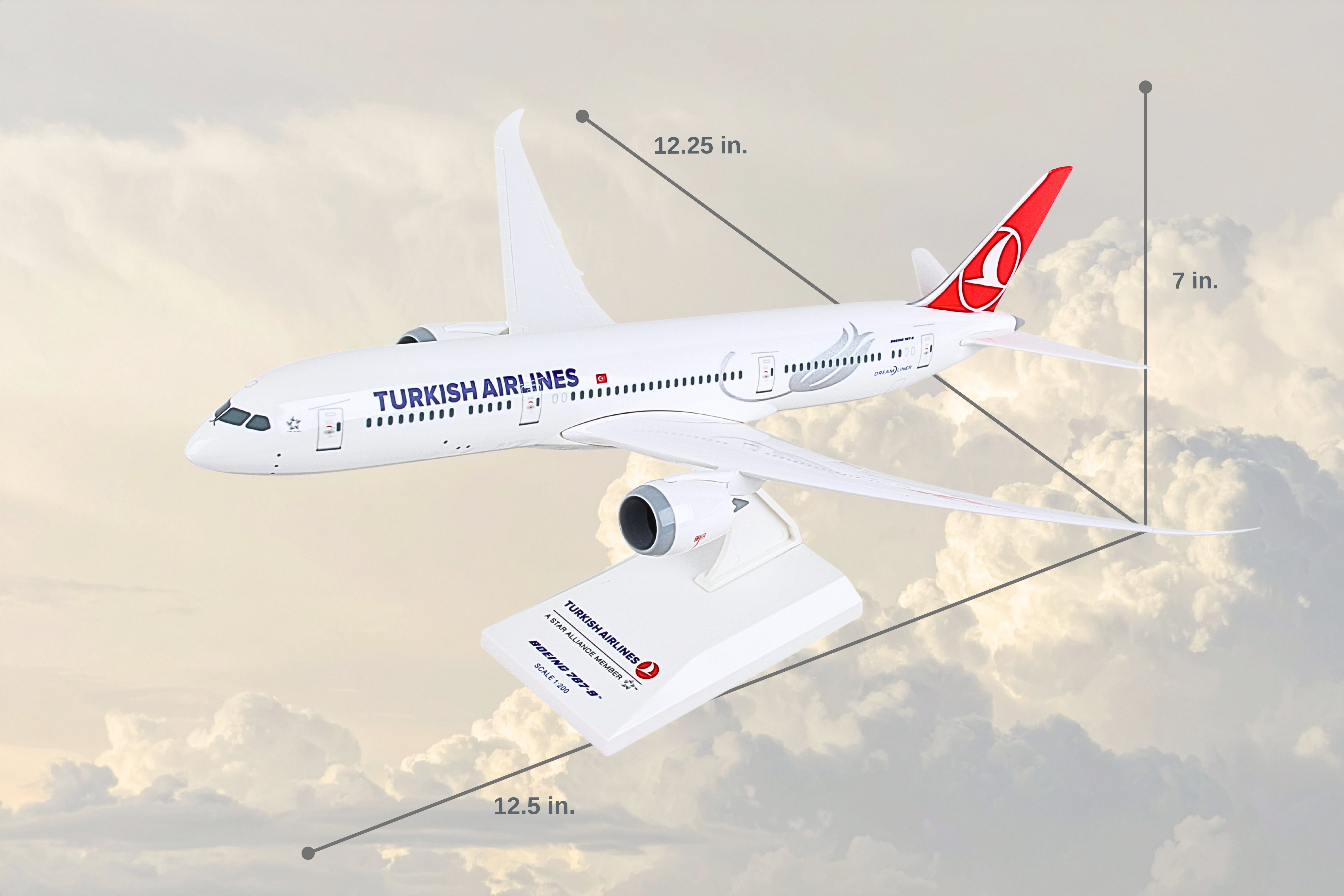 SKYMARKS TURKISH 787-9 1/200