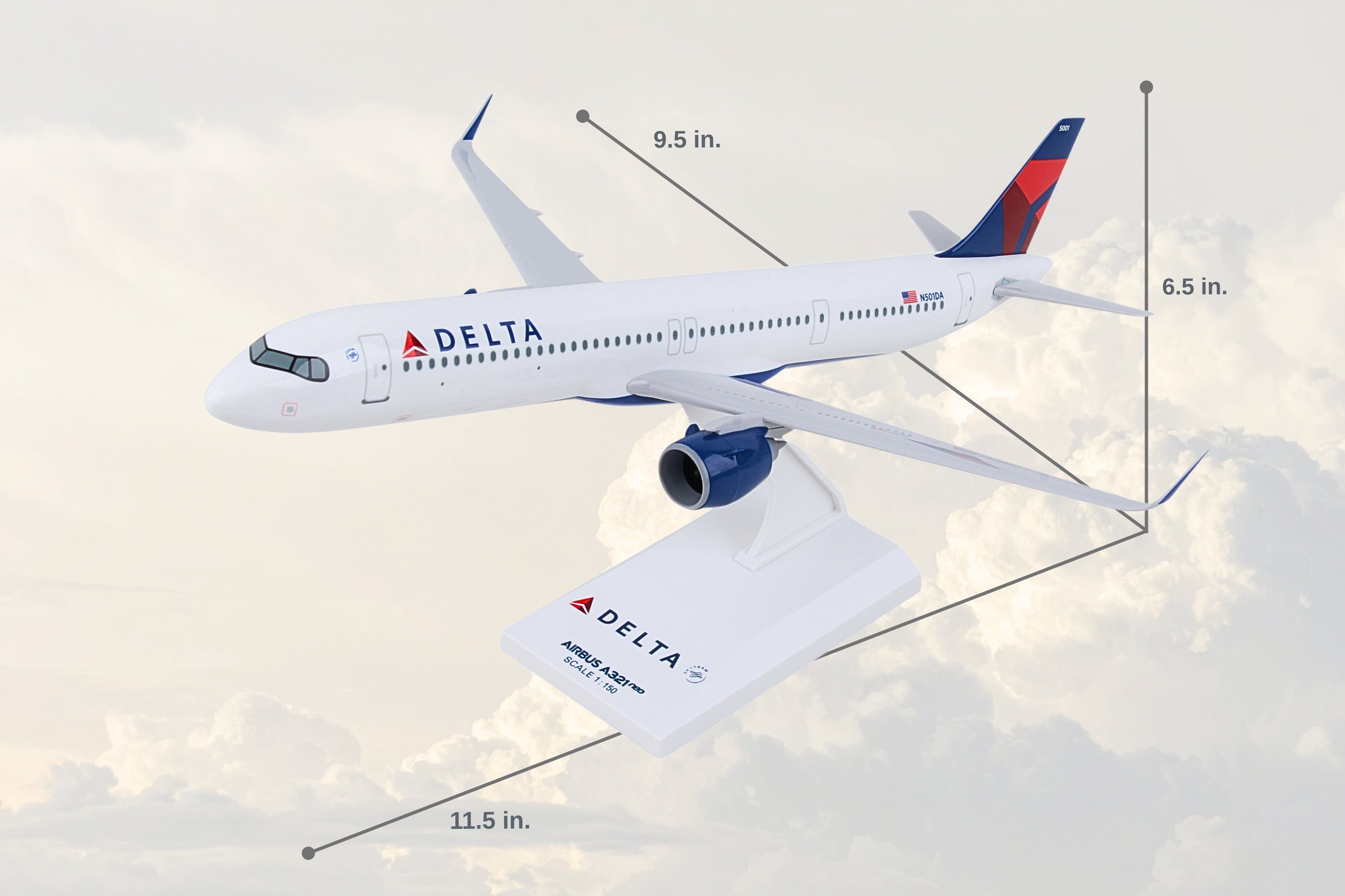 SKYMARKS DELTA A321NEO 1/150