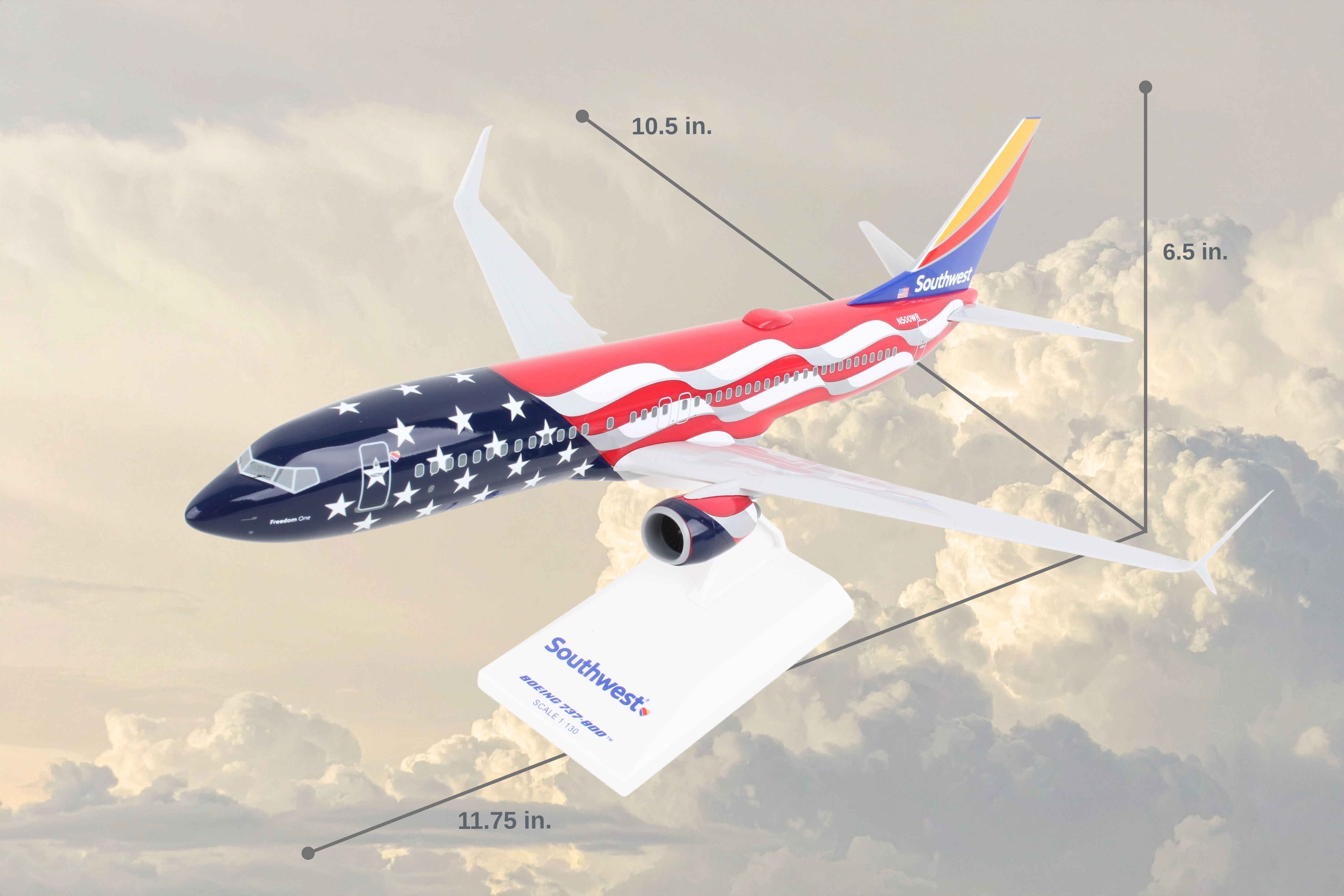 SKYMARKS SOUTHWEST 737-800 1/130 FREEDOM ONE