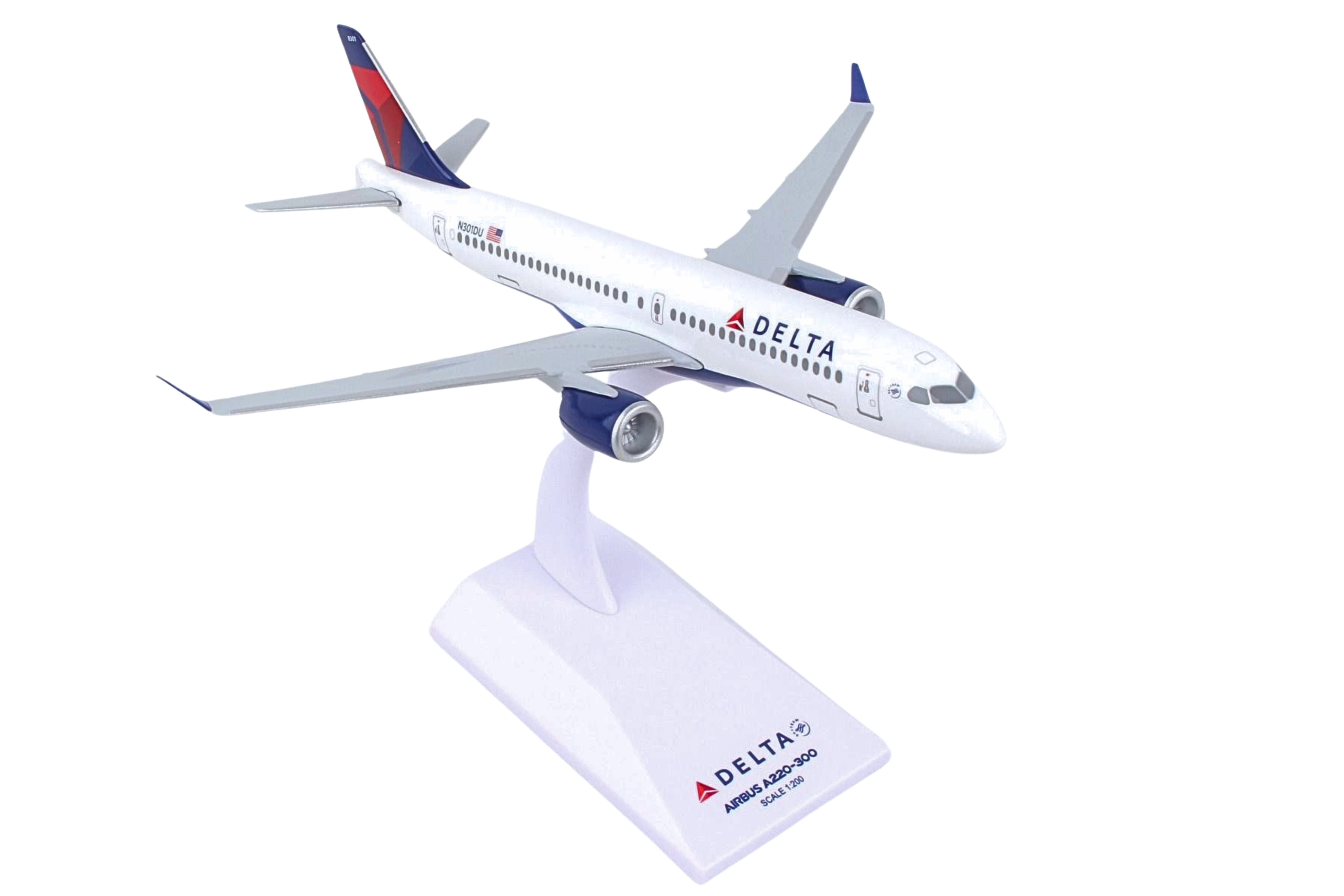 SKYMARKS DELTA A220-300 1/200