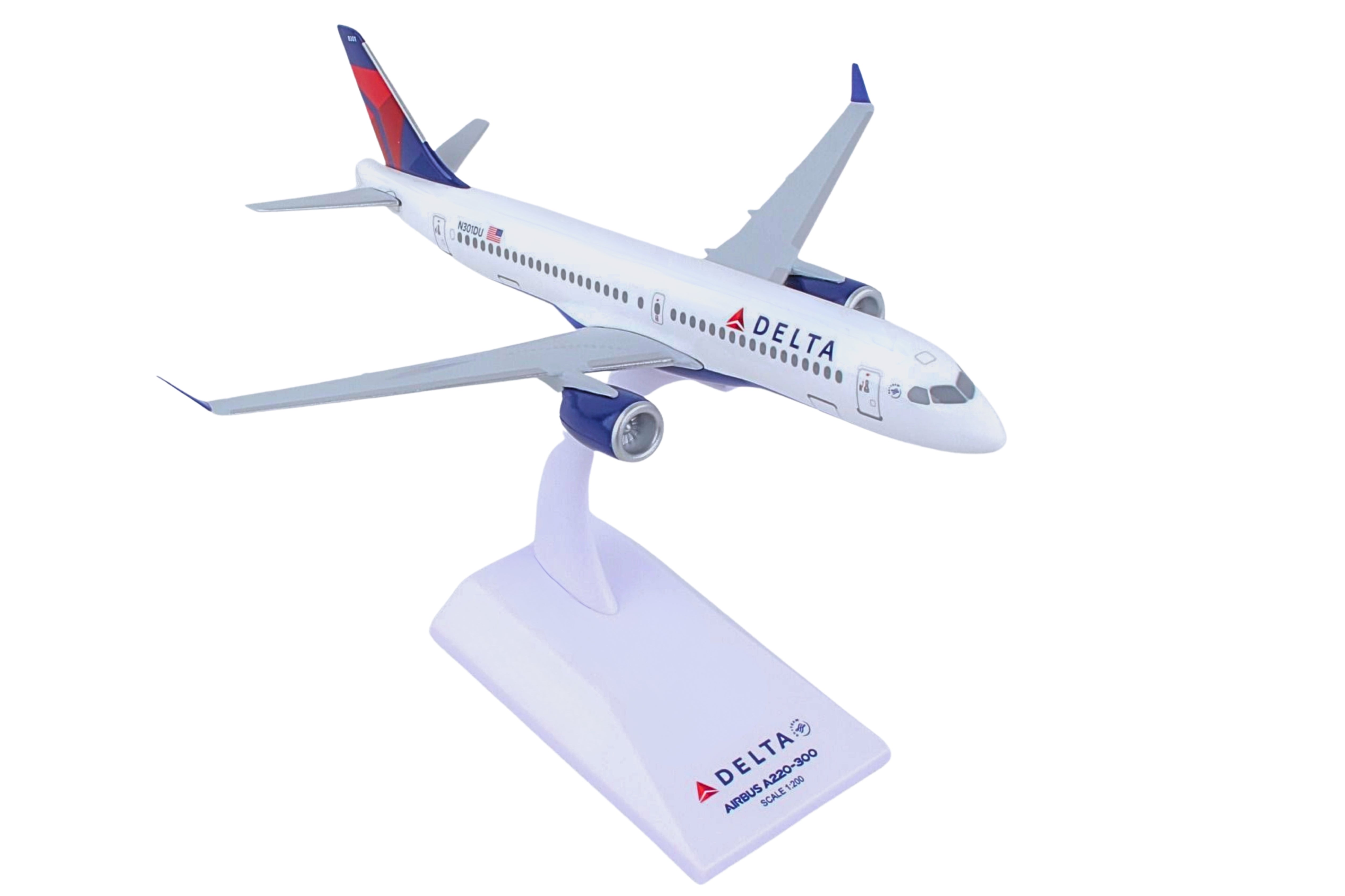 SKYMARKS DELTA A220-300 1/200