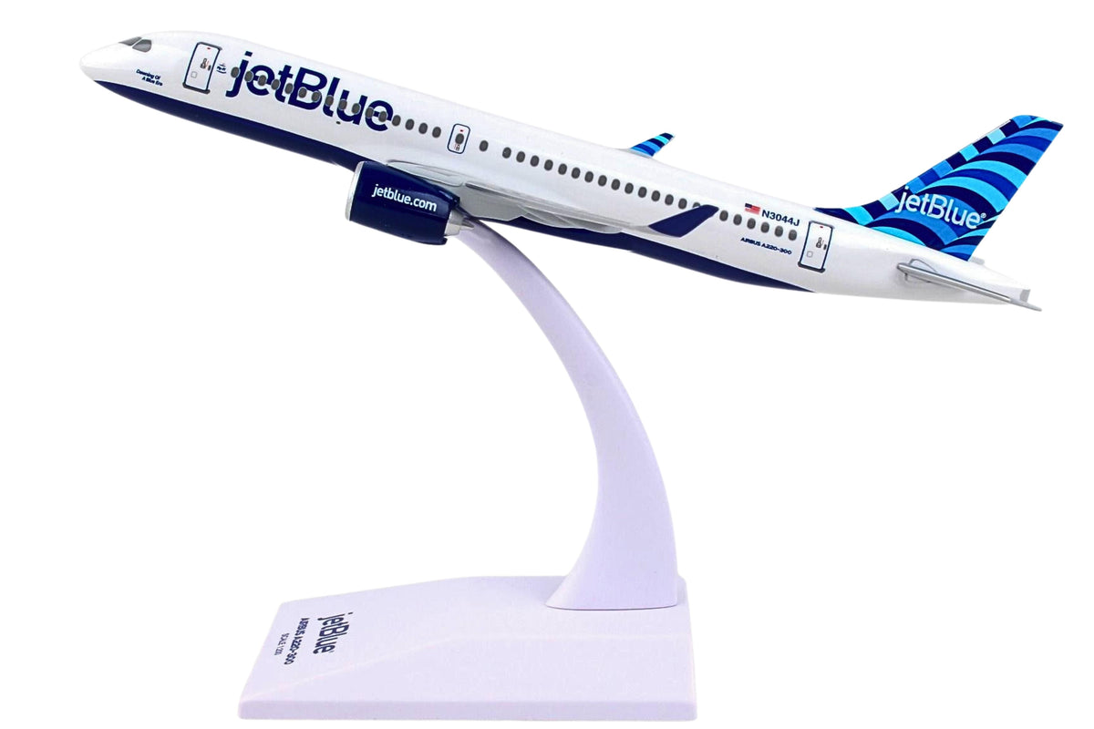 SKYMARKS JETBLUE A220-300 1/200 DAWNING OF A BLUE ERA (**) The Airplane Shop.