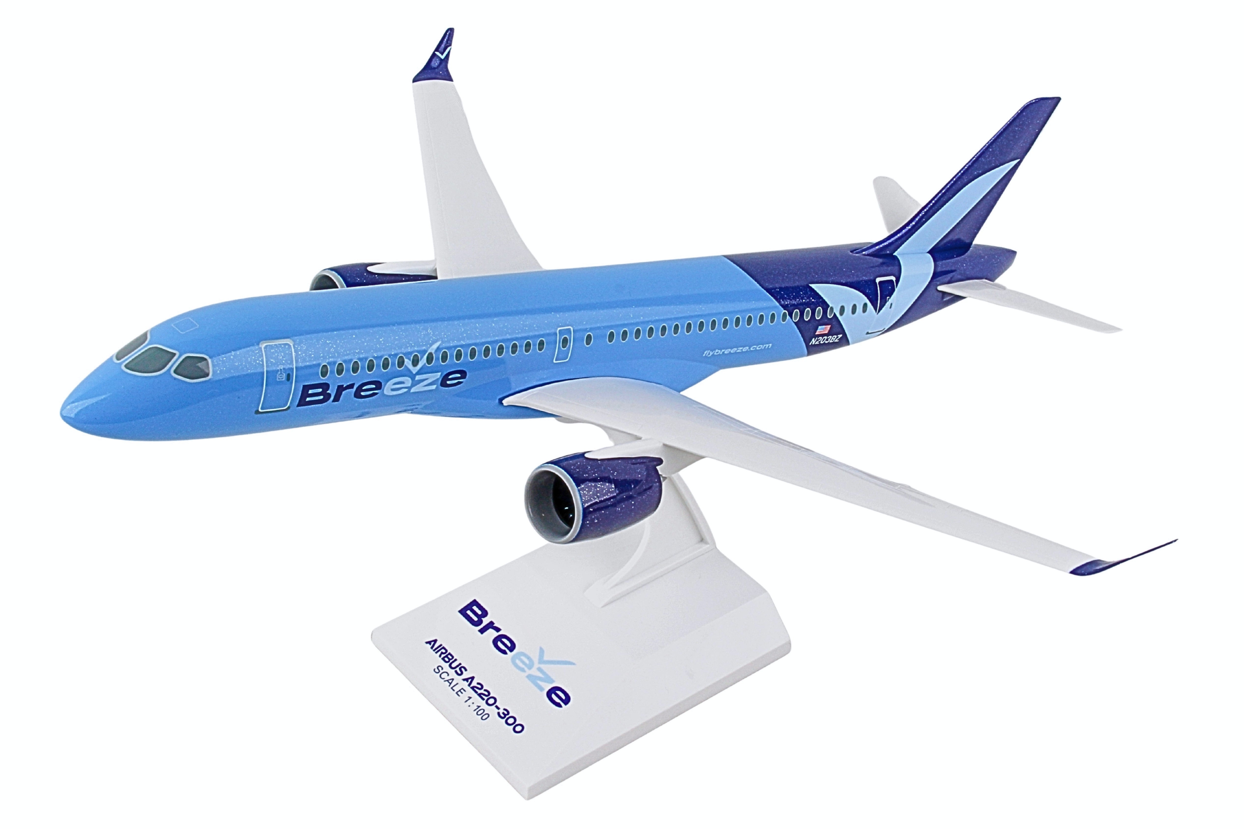 SKYMARKS BREEZE A220-300 1/100