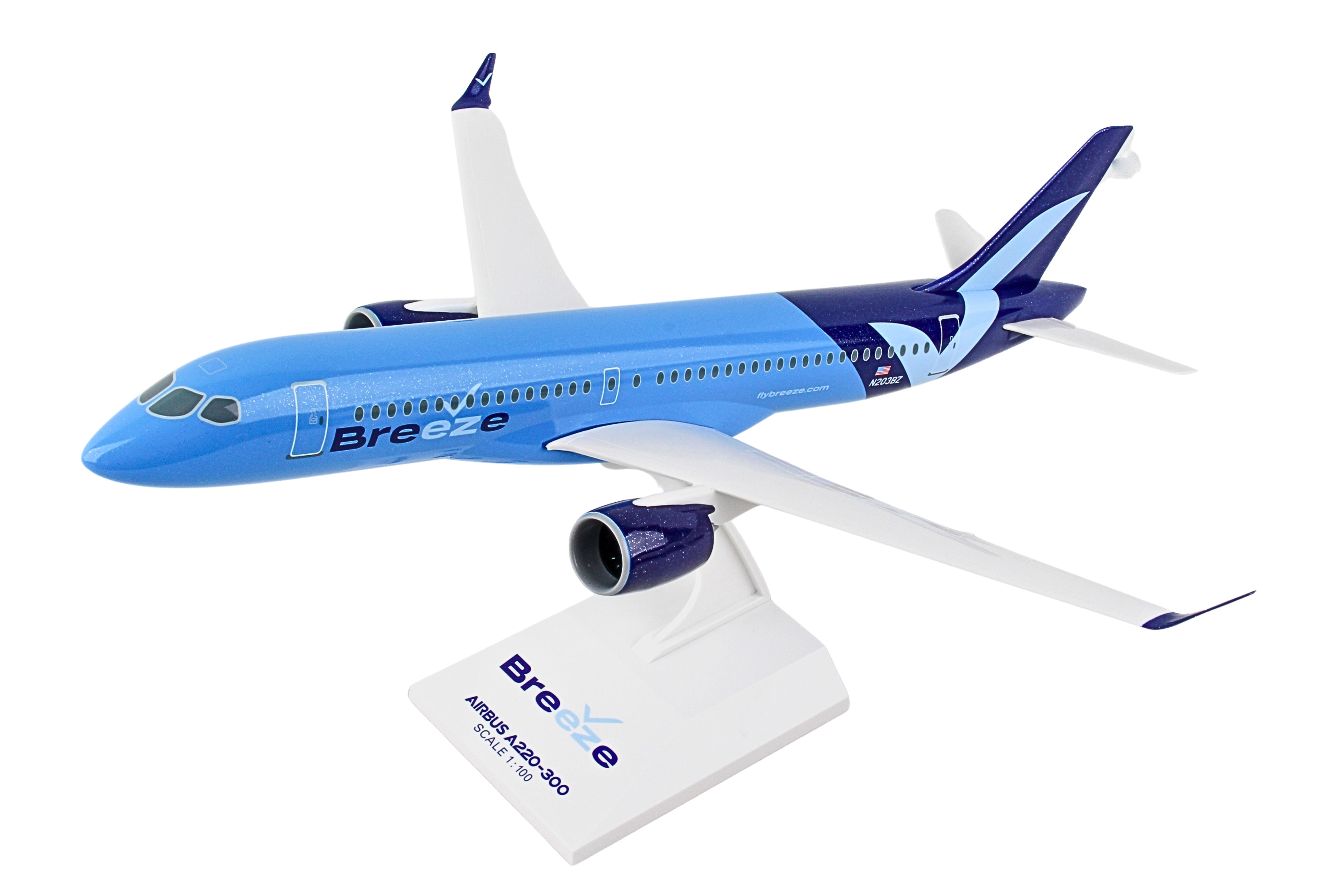 SKYMARKS BREEZE A220-300 1/100