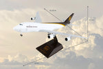 SKYMARKS UPS 747-400F 1/200 W/GEAR & OPENING DOORS (**) The Airplane Shop.