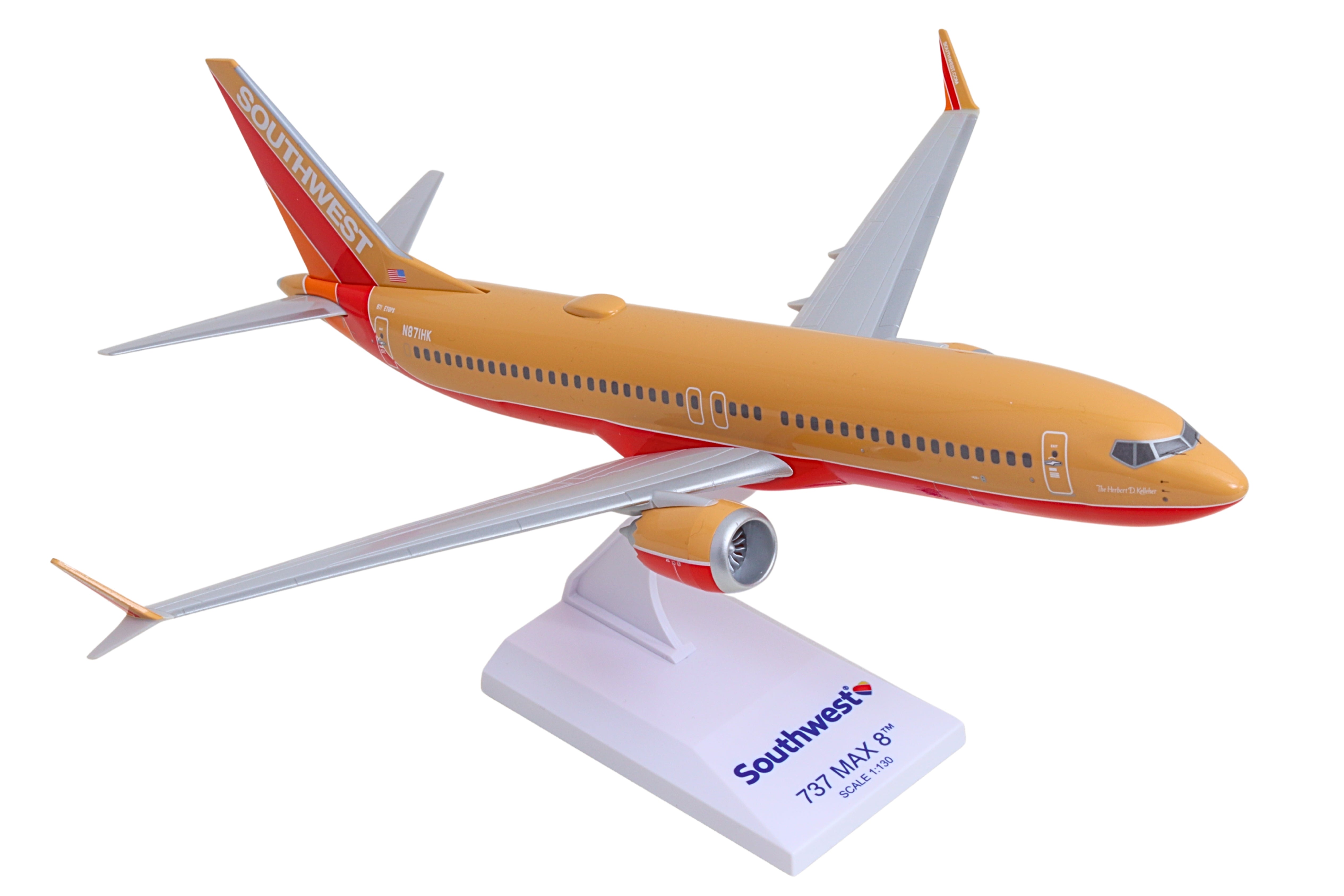 SKYMARKS SOUTHWEST 737-MAX8 1/130 HERB KELLEHER RETRO