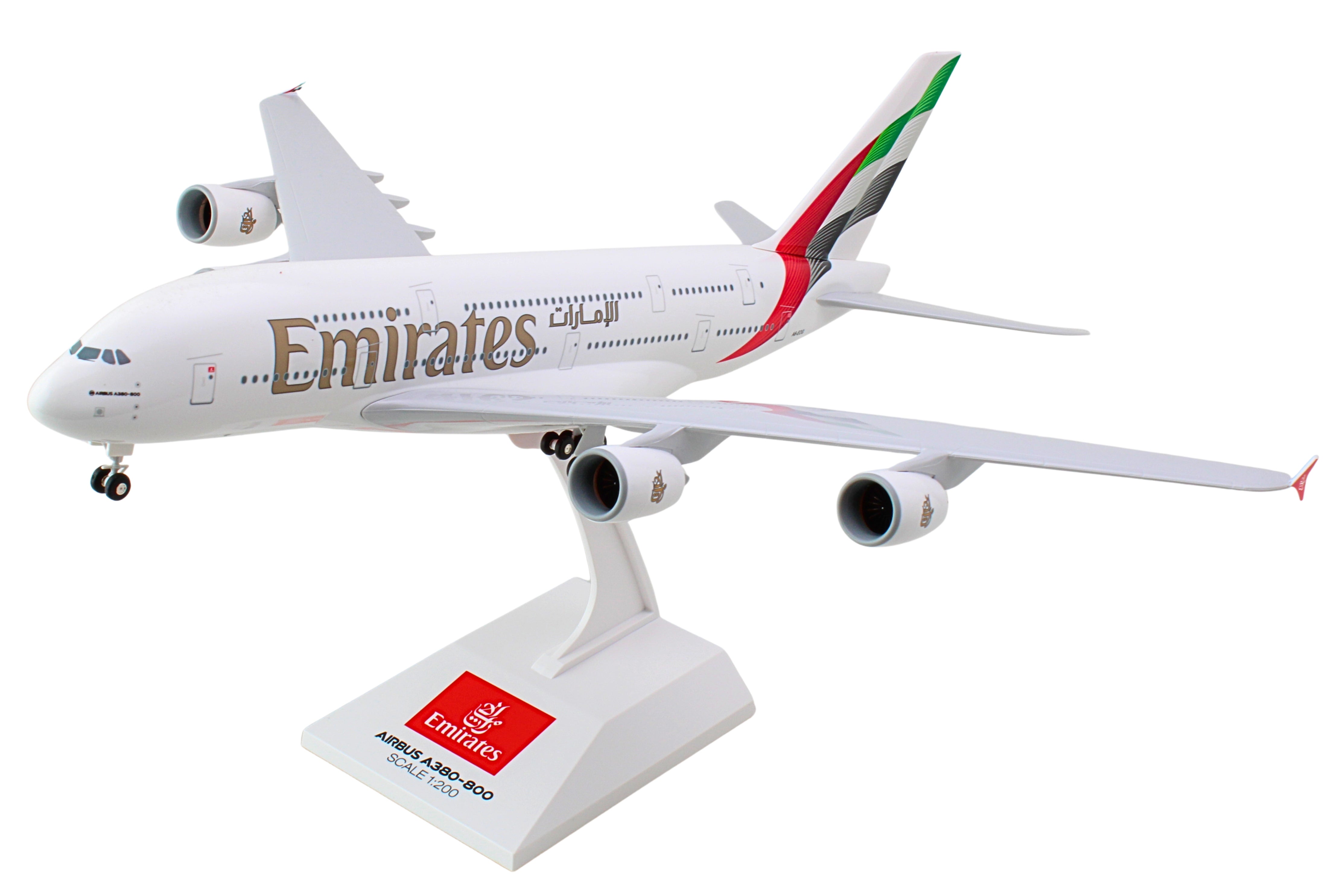 SKYMARKS EMIRATES A380-800 1/200 W/GEAR