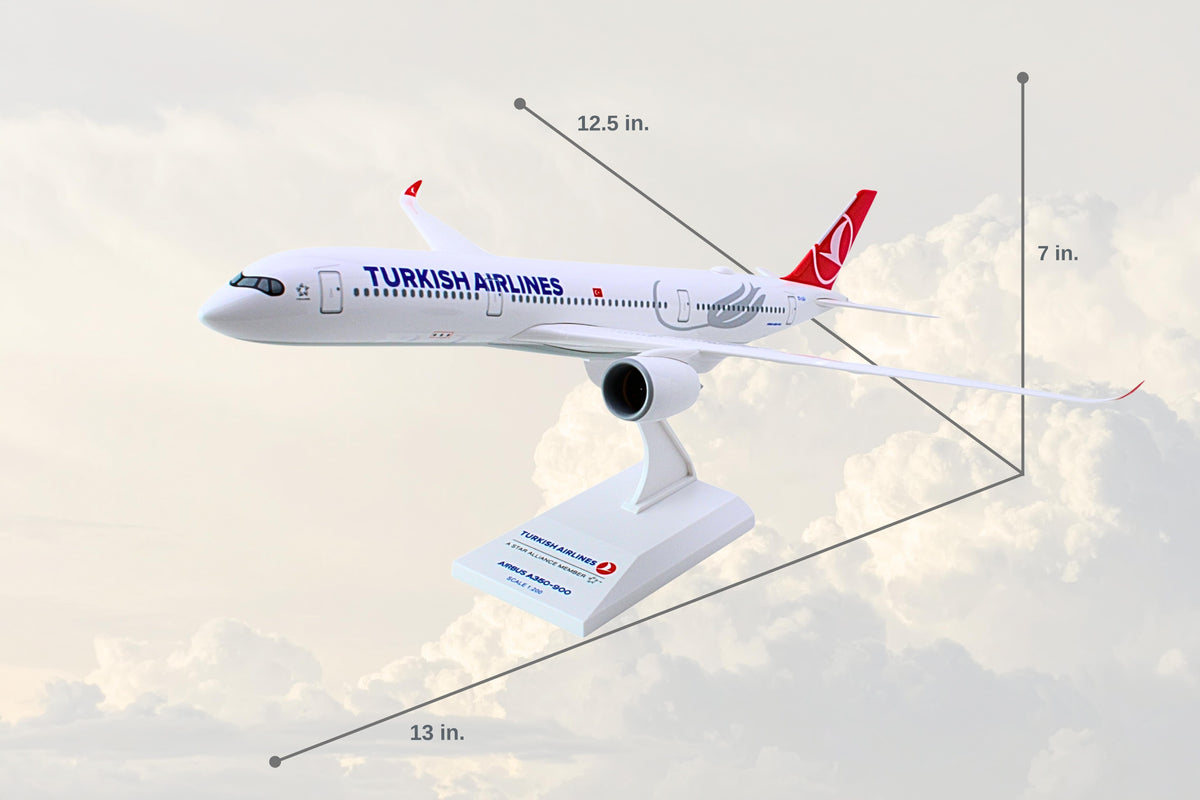 SKYMARKS TURKISH A350-900 1/200 TC-LGJ (**) The Airplane Shop.