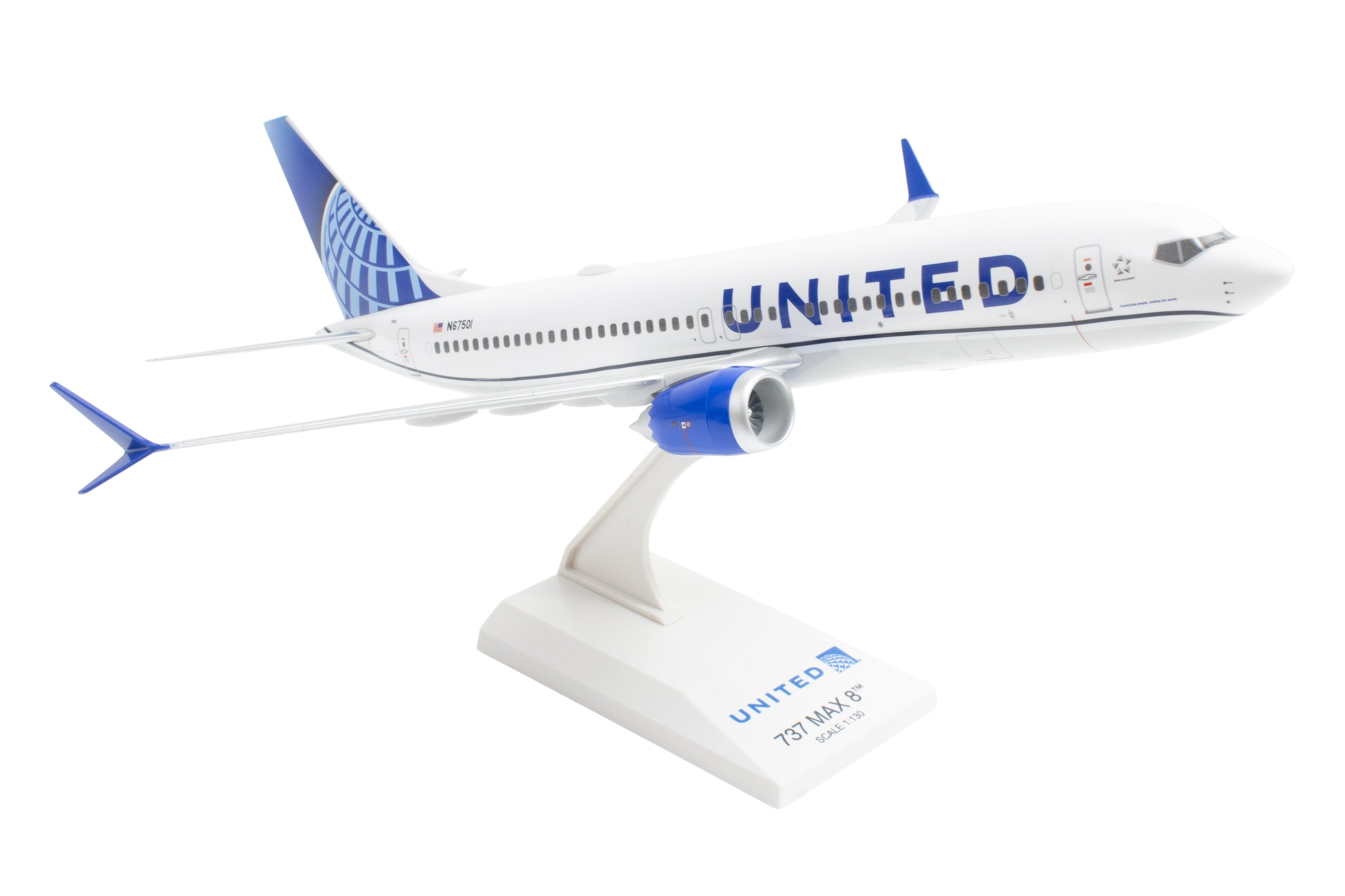 SKYMARKS UNITED 737MAX8 1/130