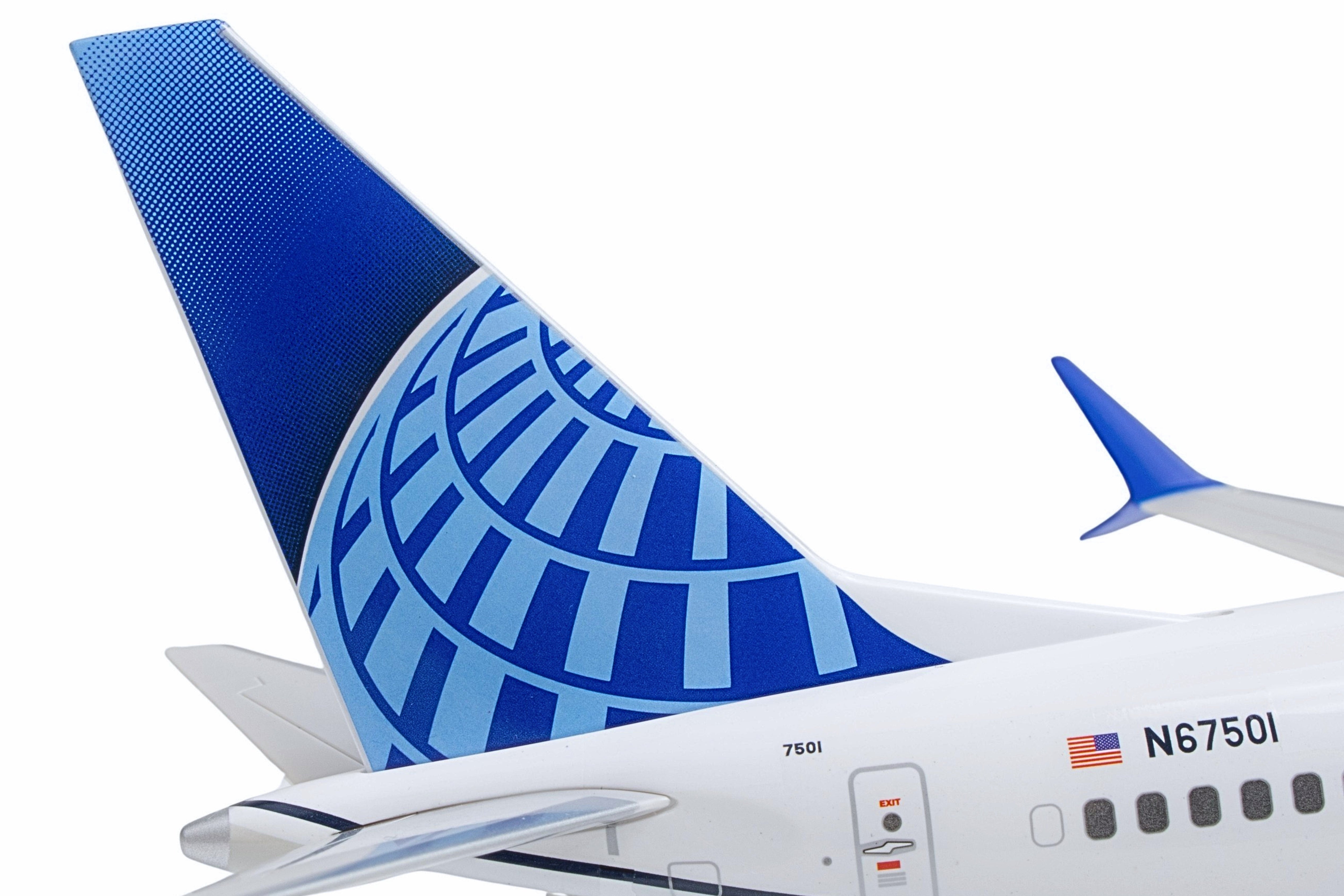 SKYMARKS UNITED 737MAX8 1/130 The Airplane Shop.