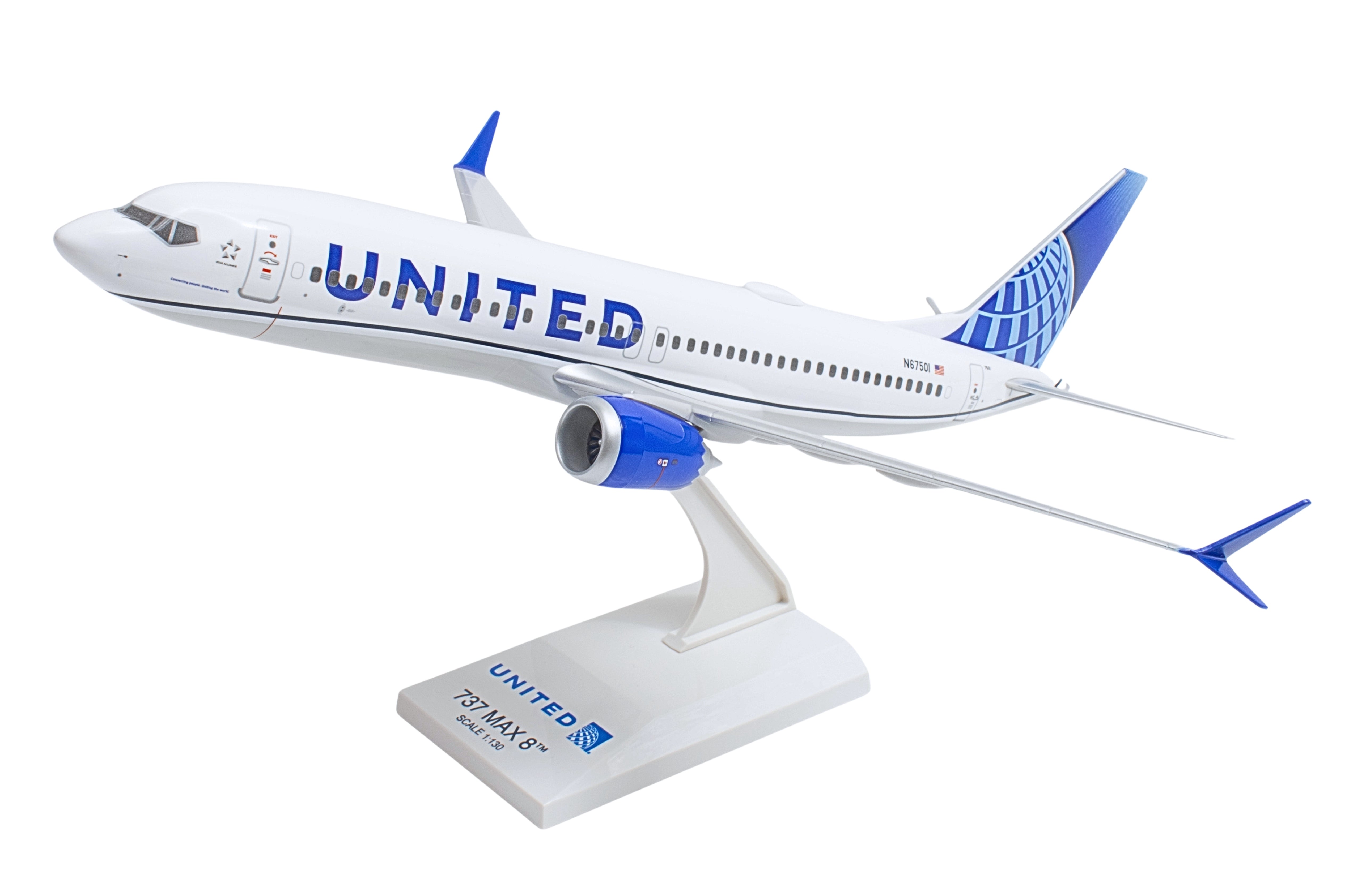 SKYMARKS UNITED 737MAX8 1/130