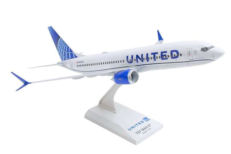 SKYMARKS UNITED 737MAX8 1/130 The Airplane Shop.
