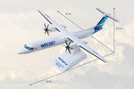 SKYMARKS WESTJET Q400 1/100 The Airplane Shop.
