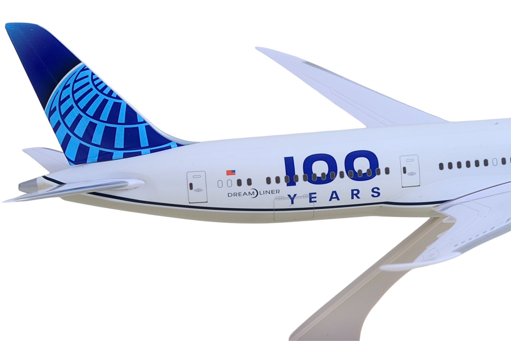 SKYMARKS UNITED 787-9 1/200 100 YEARS The Airplane Shop.