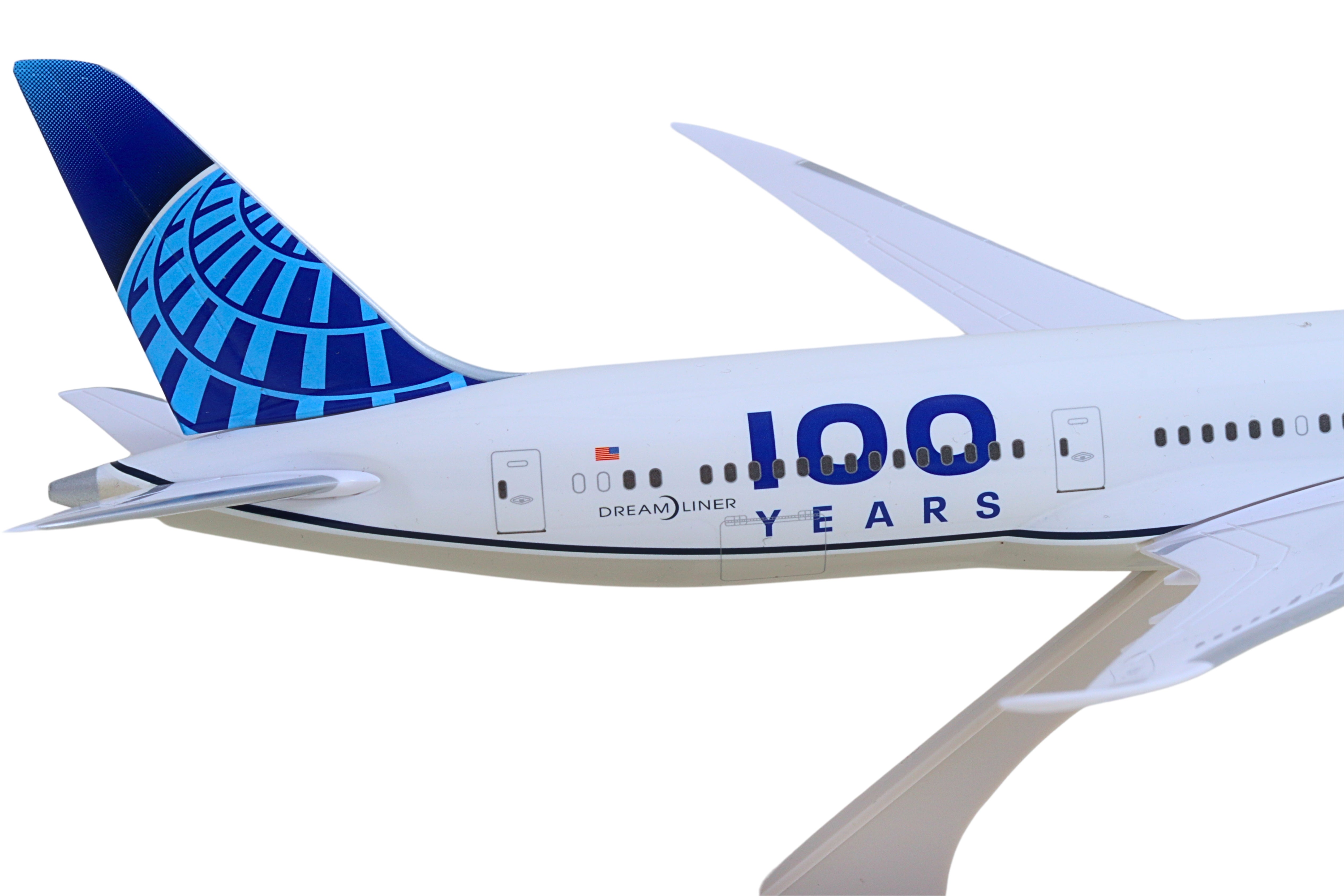 SKYMARKS UNITED 787-9 1/200 100 YEARS The Airplane Shop.