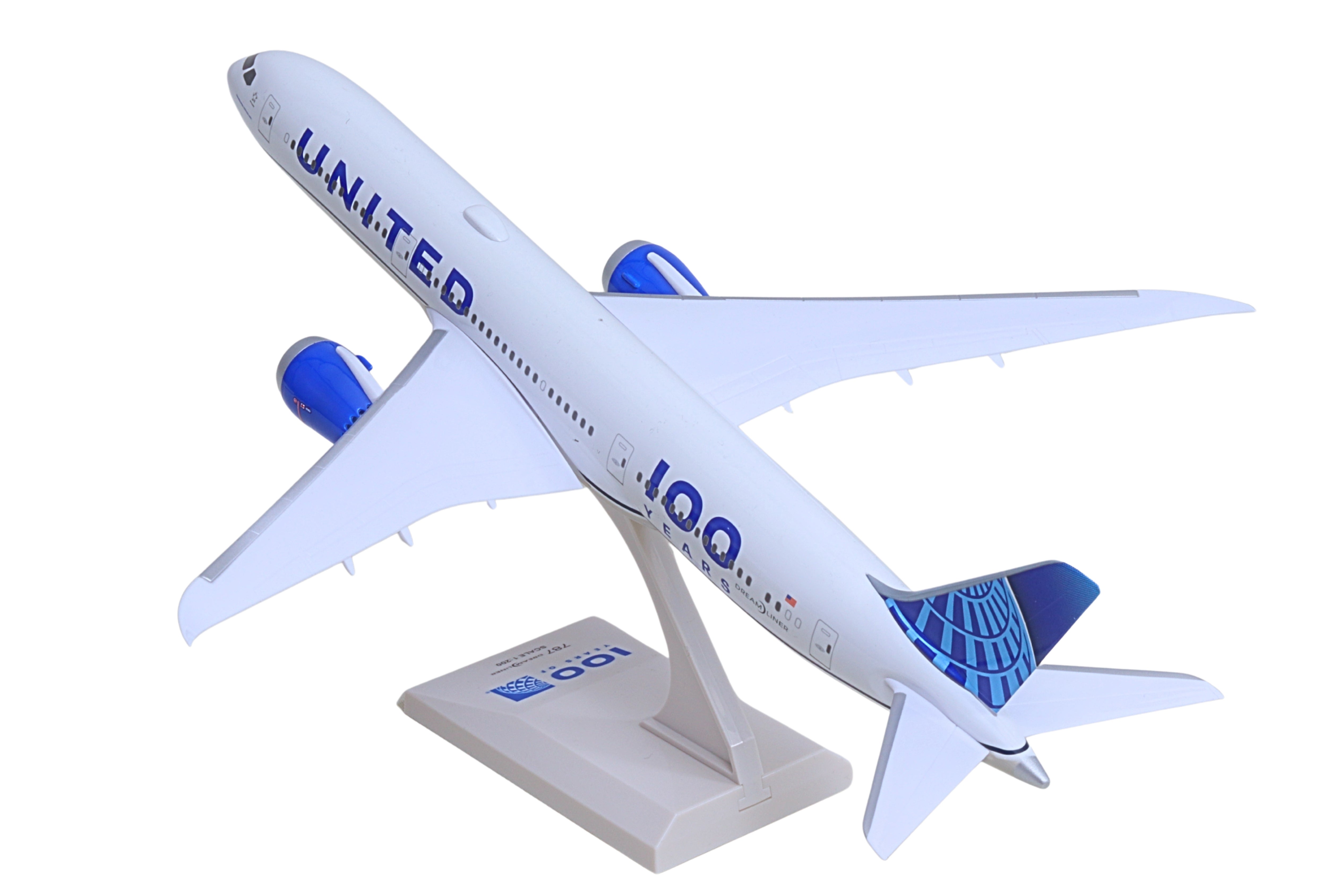SKYMARKS UNITED 787-9 1/200 100 YEARS The Airplane Shop.