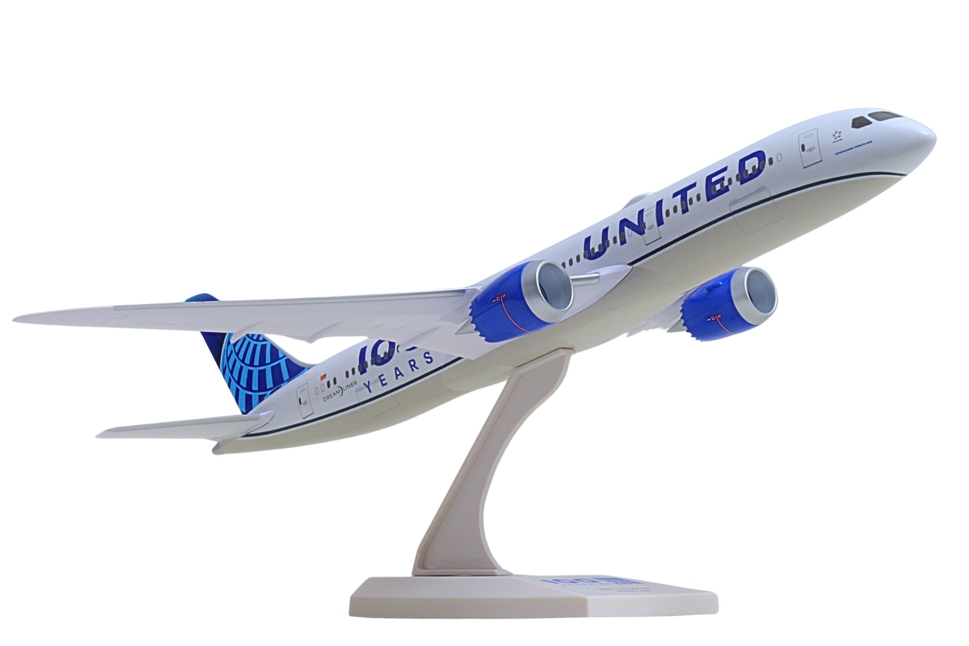 SKYMARKS UNITED 787-9 1/200 100 YEARS The Airplane Shop.