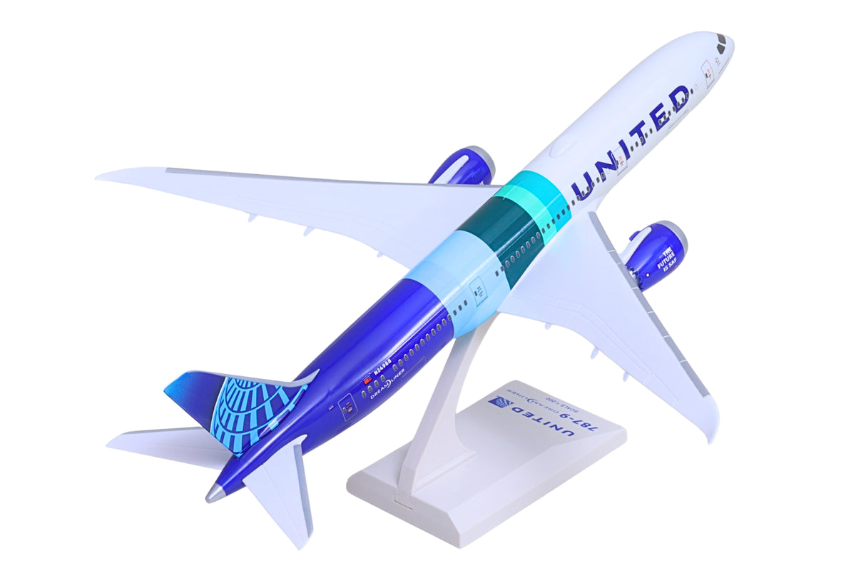 SKYMARKS UNITED 787-9 1/200 THE FUTURE IS SAF The Airplane Shop.