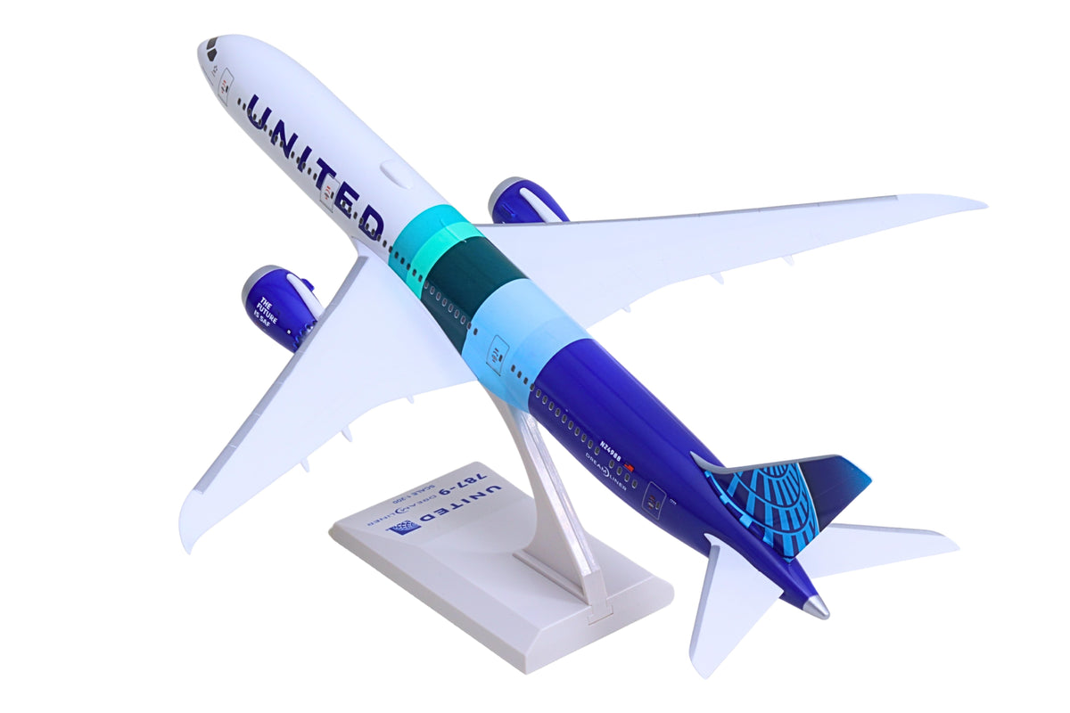 SKYMARKS UNITED 787-9 1/200 THE FUTURE IS SAF The Airplane Shop.