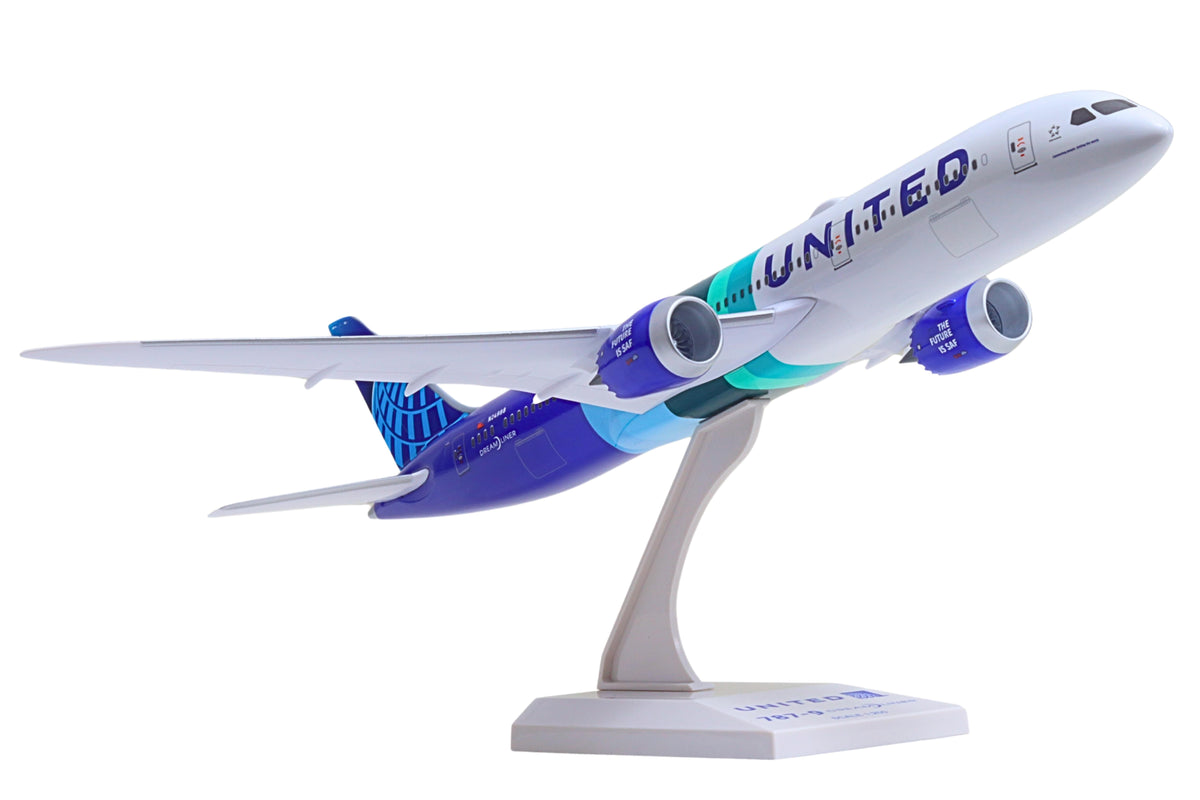 SKYMARKS UNITED 787-9 1/200 THE FUTURE IS SAF The Airplane Shop.