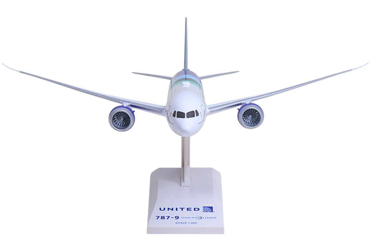 SKYMARKS UNITED 787-9 1/200 THE FUTURE IS SAF The Airplane Shop.
