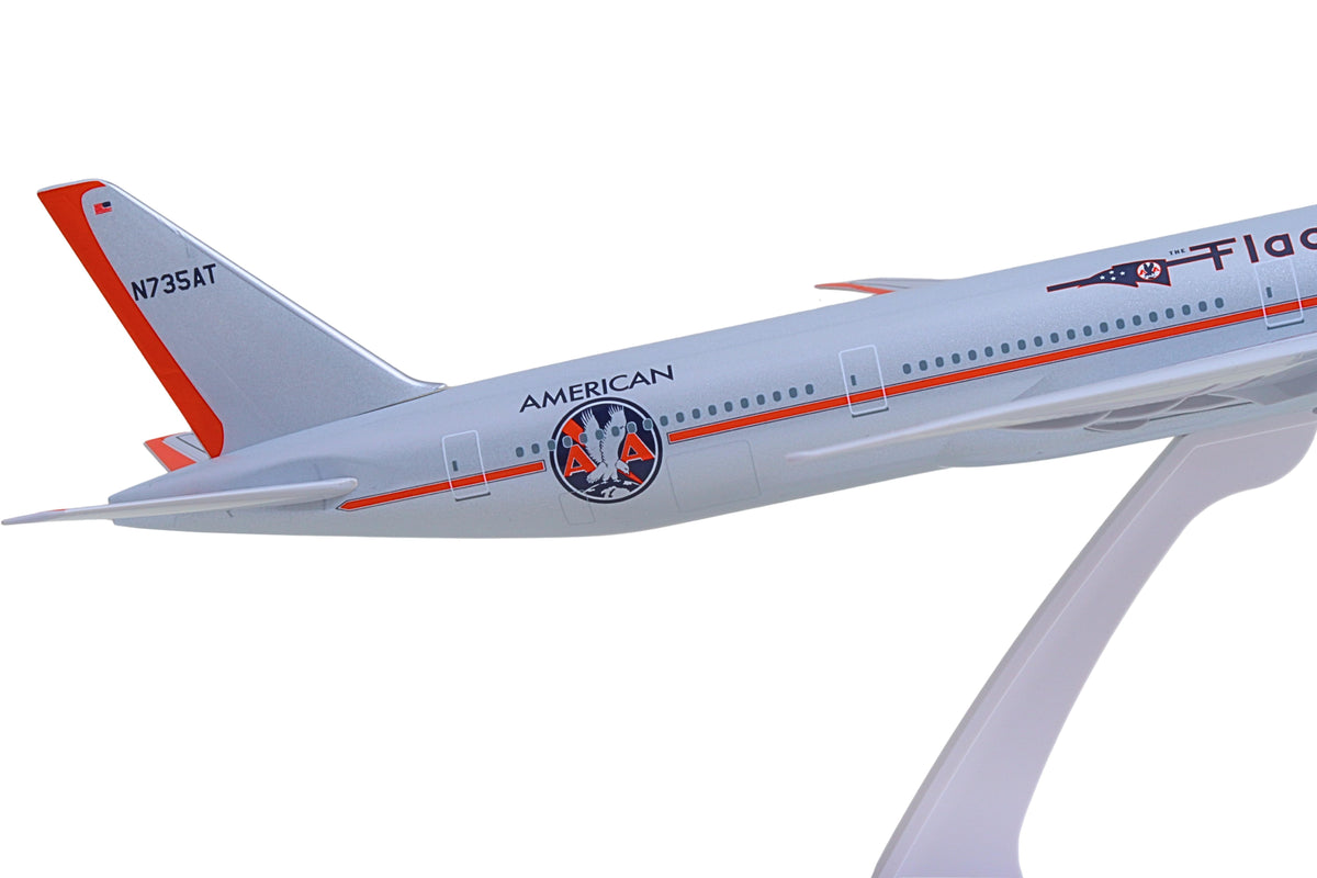 SKYMARKS AMERICAN 777-300 1/200 FLAGSHIP The Airplane Shop.