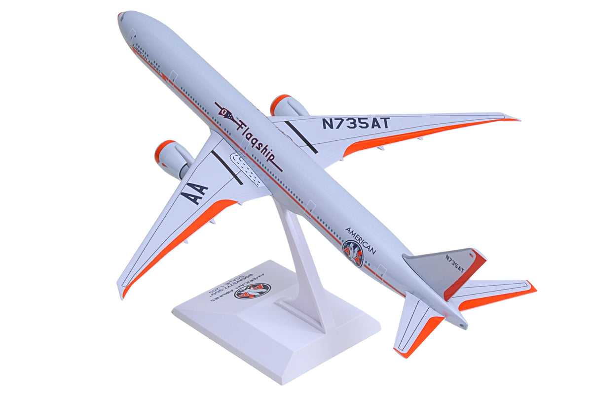 SKYMARKS AMERICAN 777-300 1/200 FLAGSHIP The Airplane Shop.