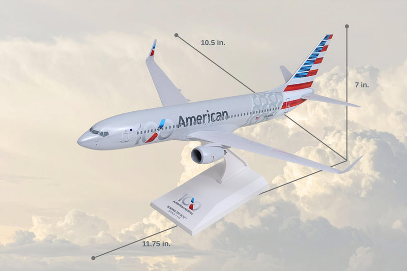 SKYMARKS AMERICAN 737-800 1/130 CENTENNIAL The Airplane Shop.
