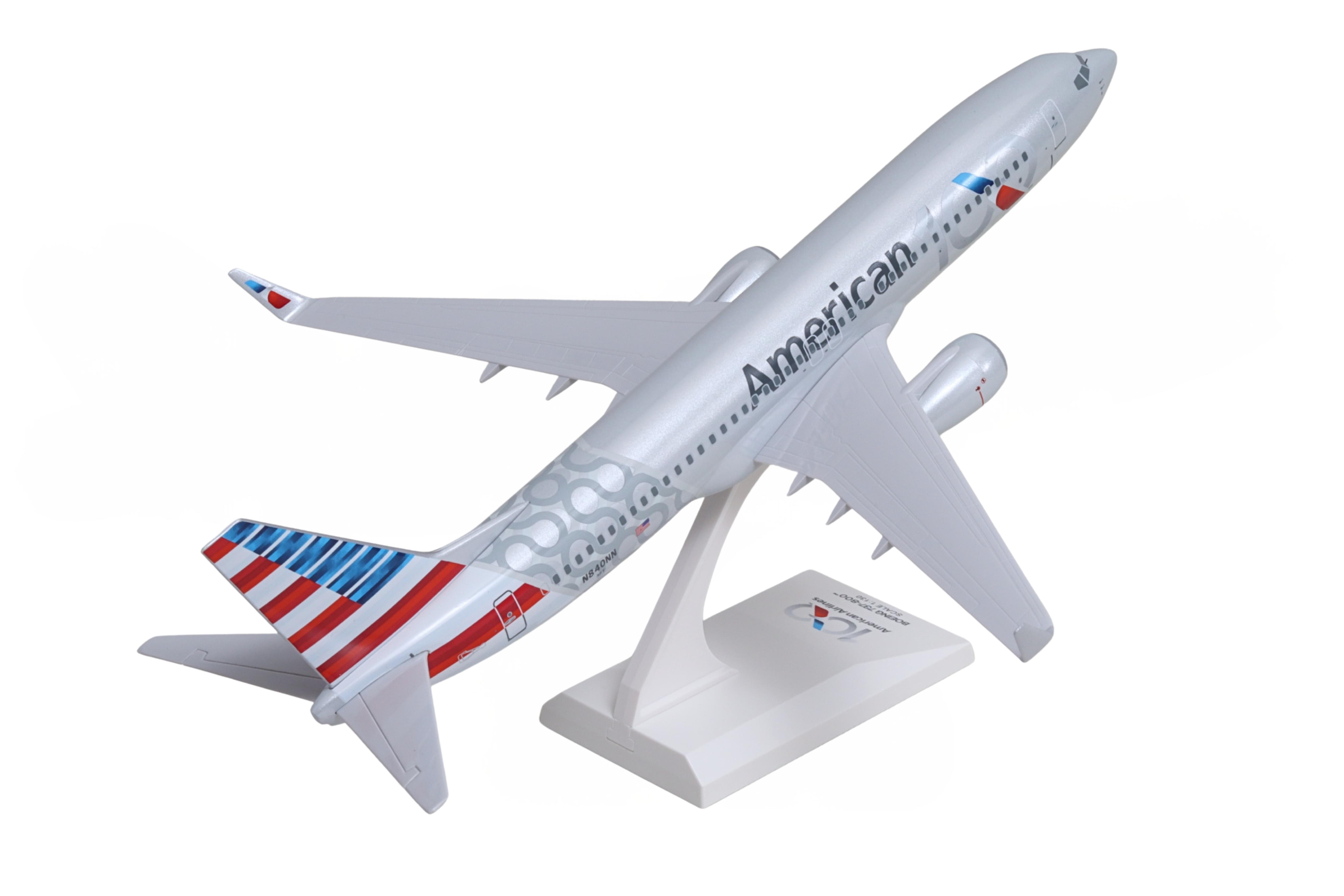 SKYMARKS AMERICAN 737-800 1/130 CENTENNIAL The Airplane Shop.