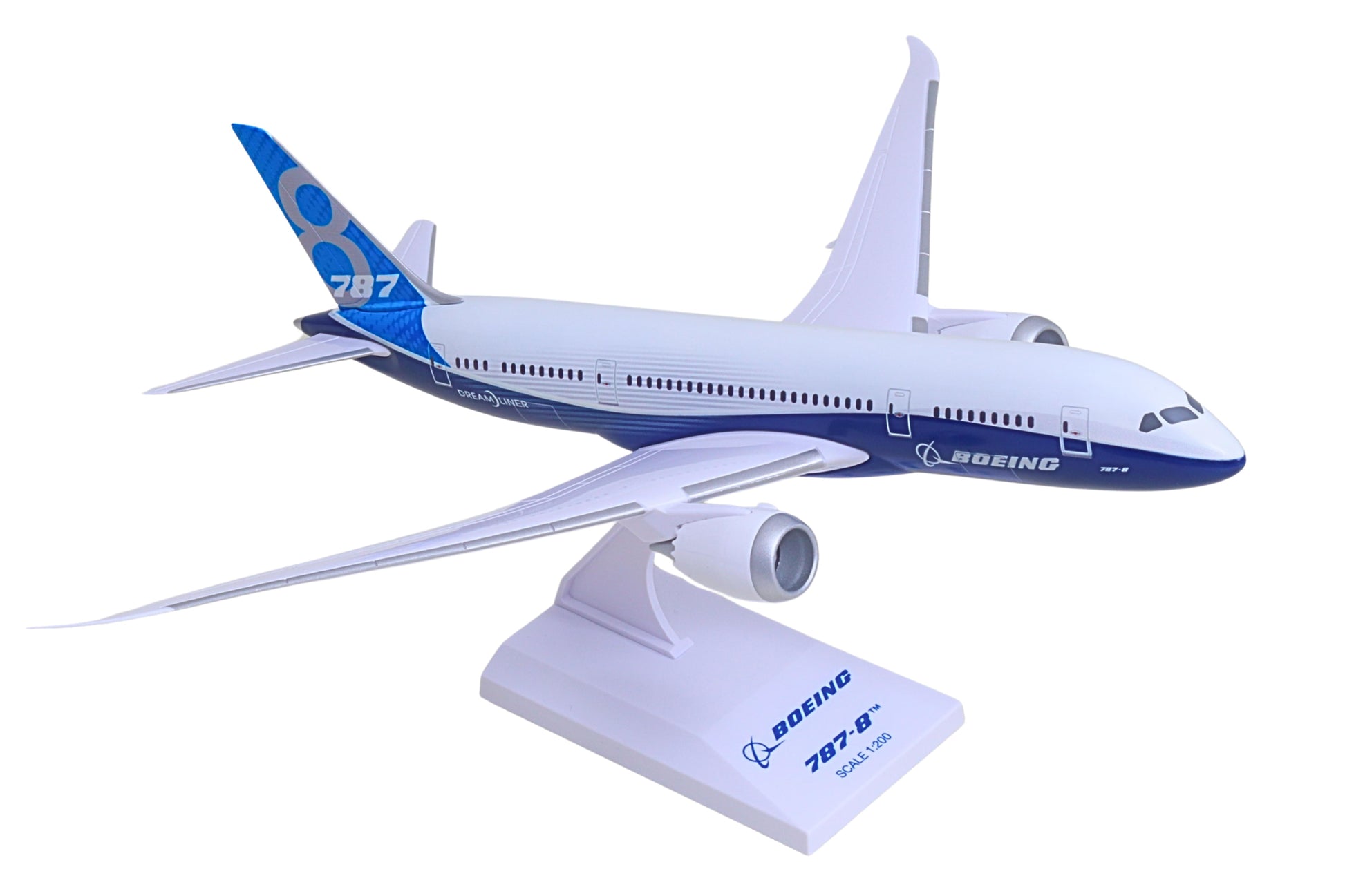 SKYMARKS BOEING HOUSE 787-8 1/200 W/SPINNING ENGINES The Airplane Shop.